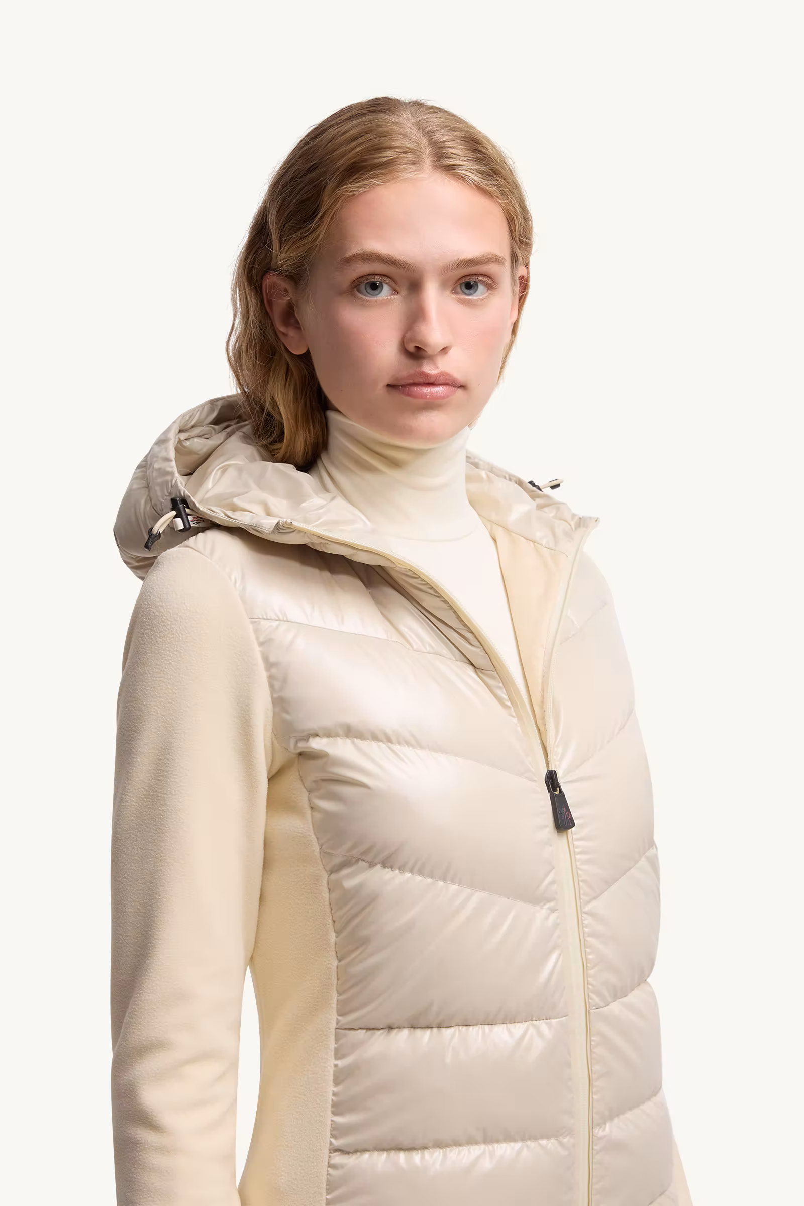 Padded Zip-Up Hoodie