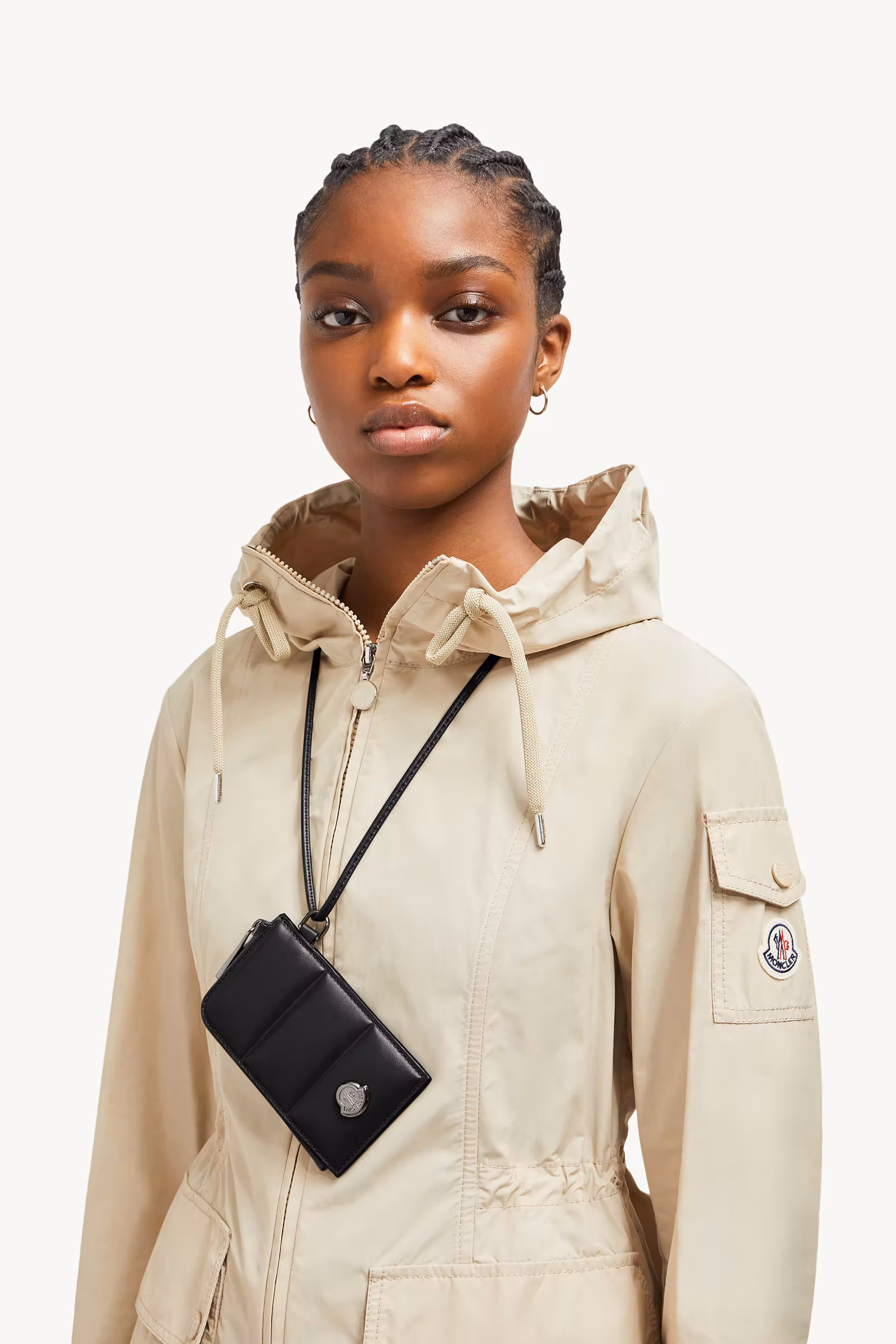 Doudoune Quilted Leather Card Holder