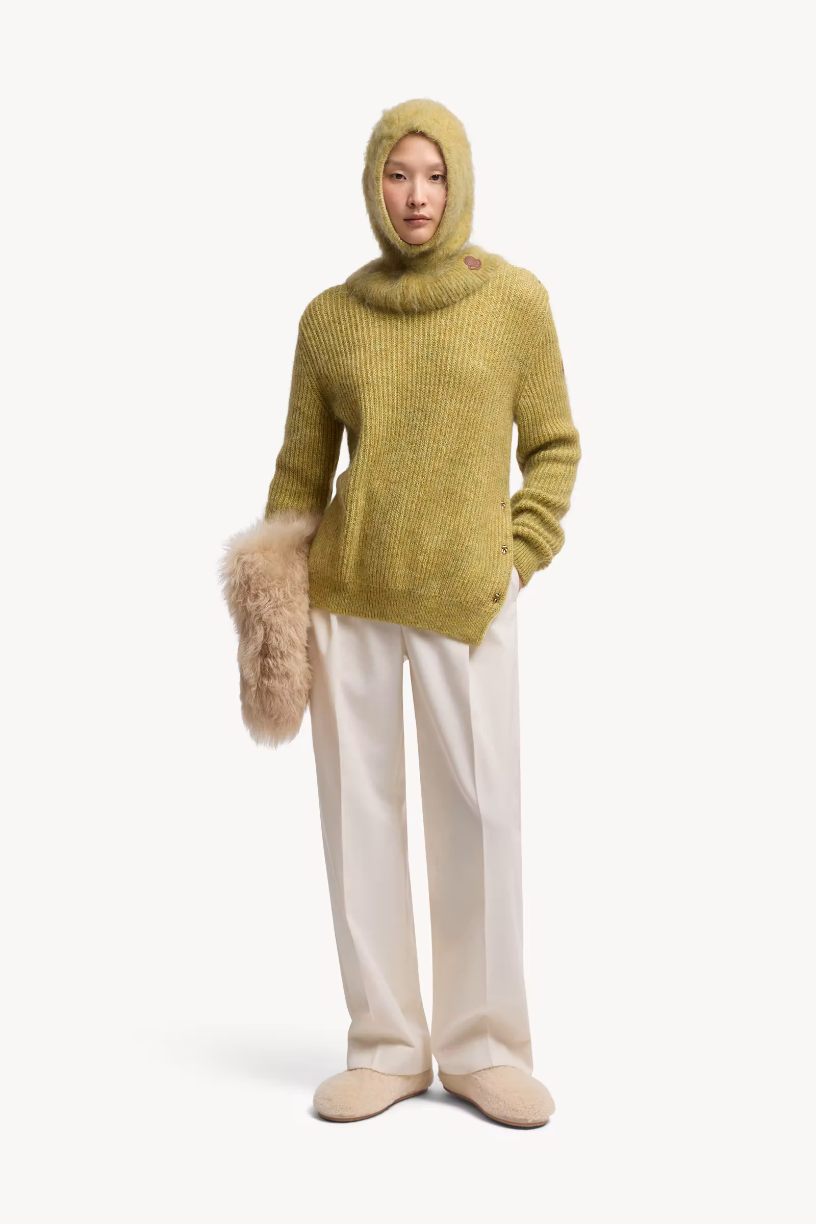 Mohair & Wool Blend Sweater