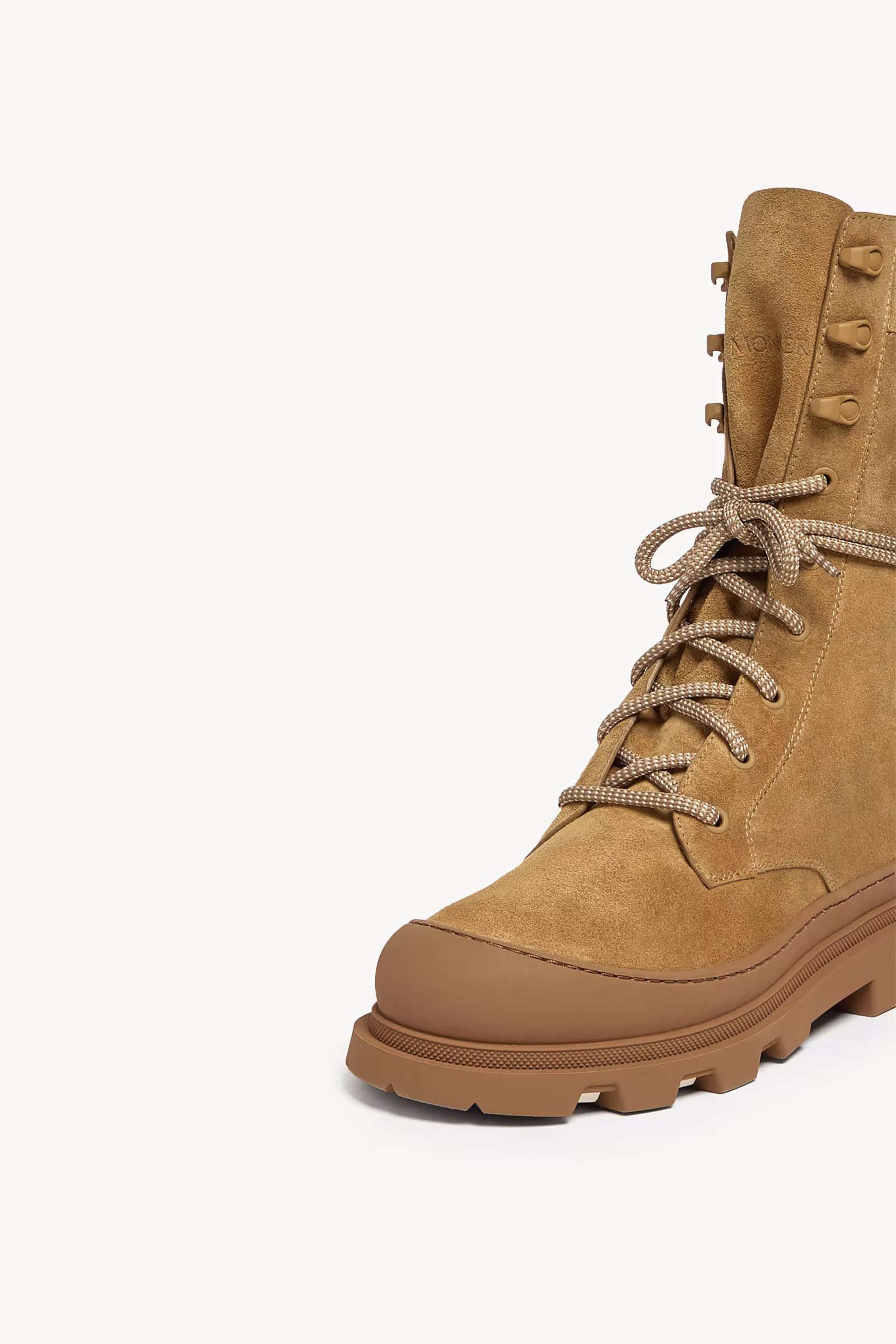 Vera High Suede Lace-Up Boots