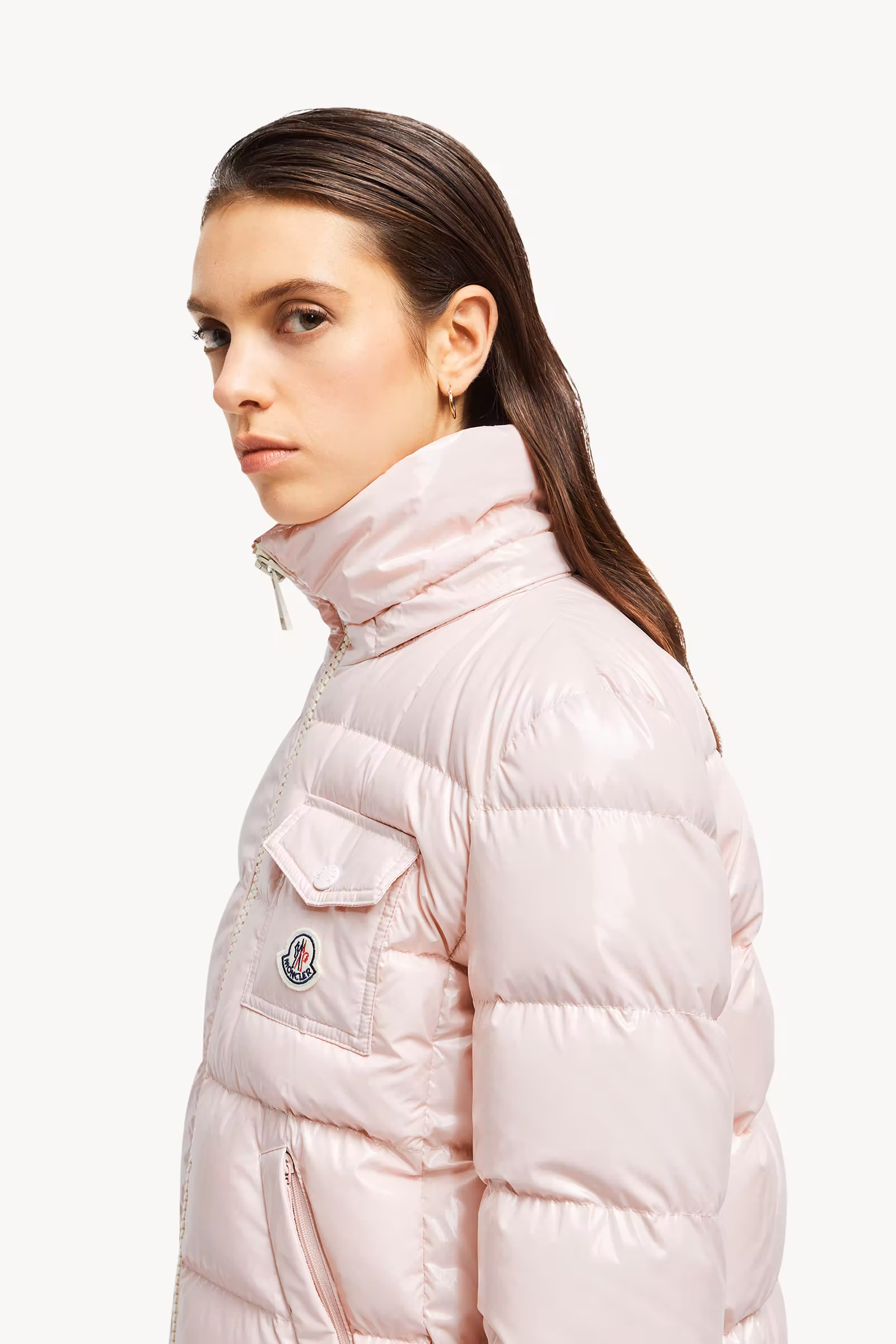 Andro Hooded Short Down Jacket