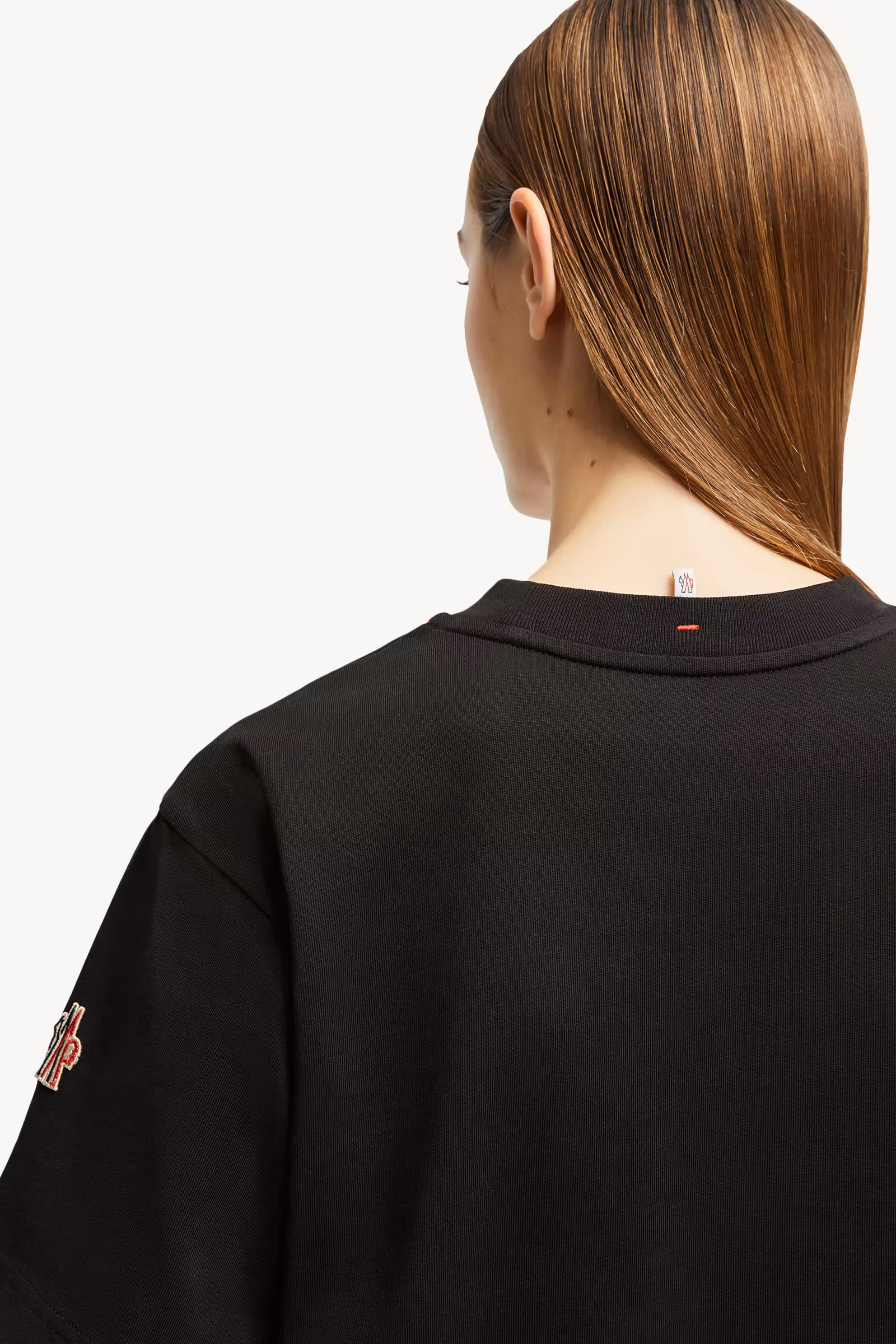 Embossed Logo Cotton T-Shirt