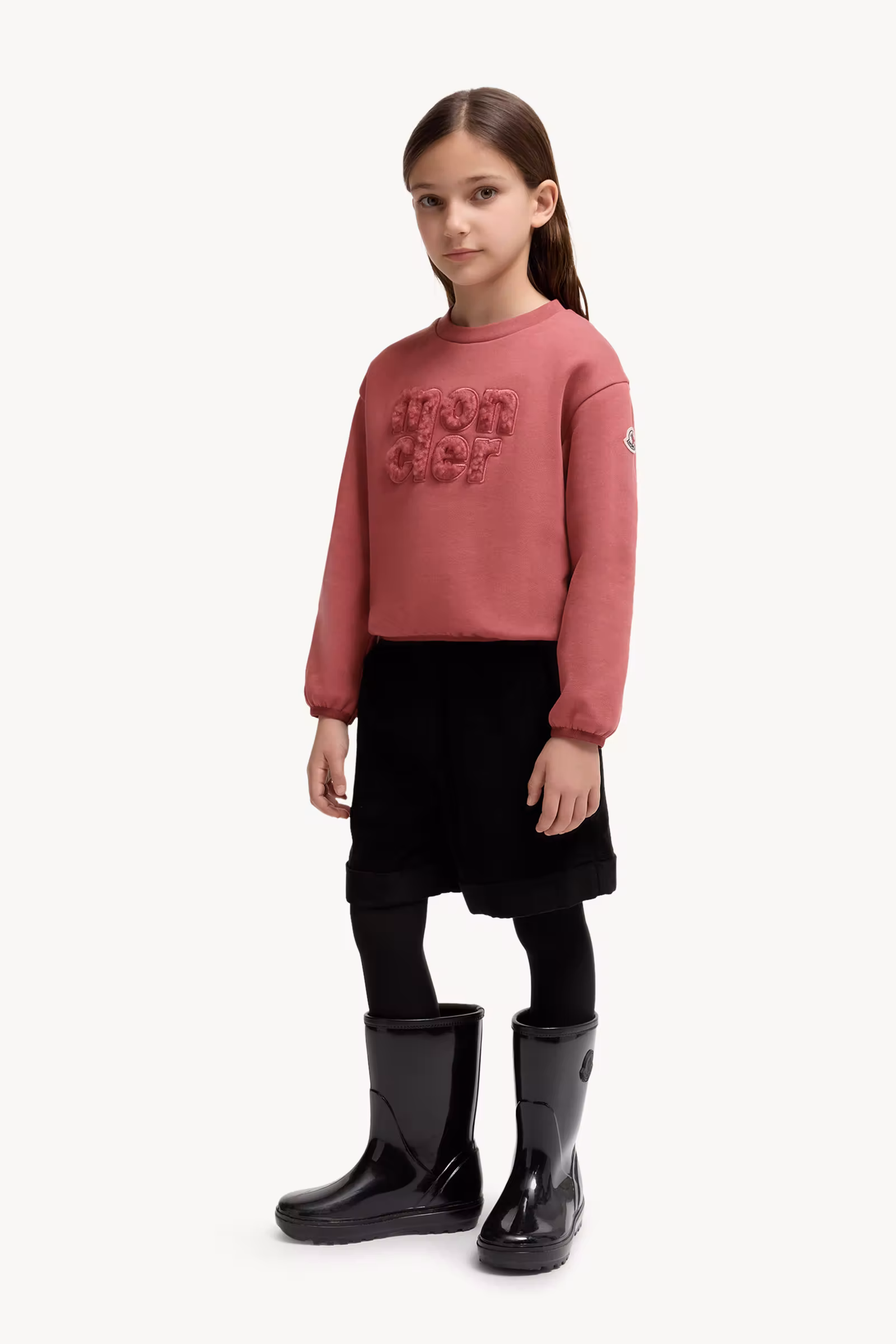 Teddy Logo Cotton Sweatshirt