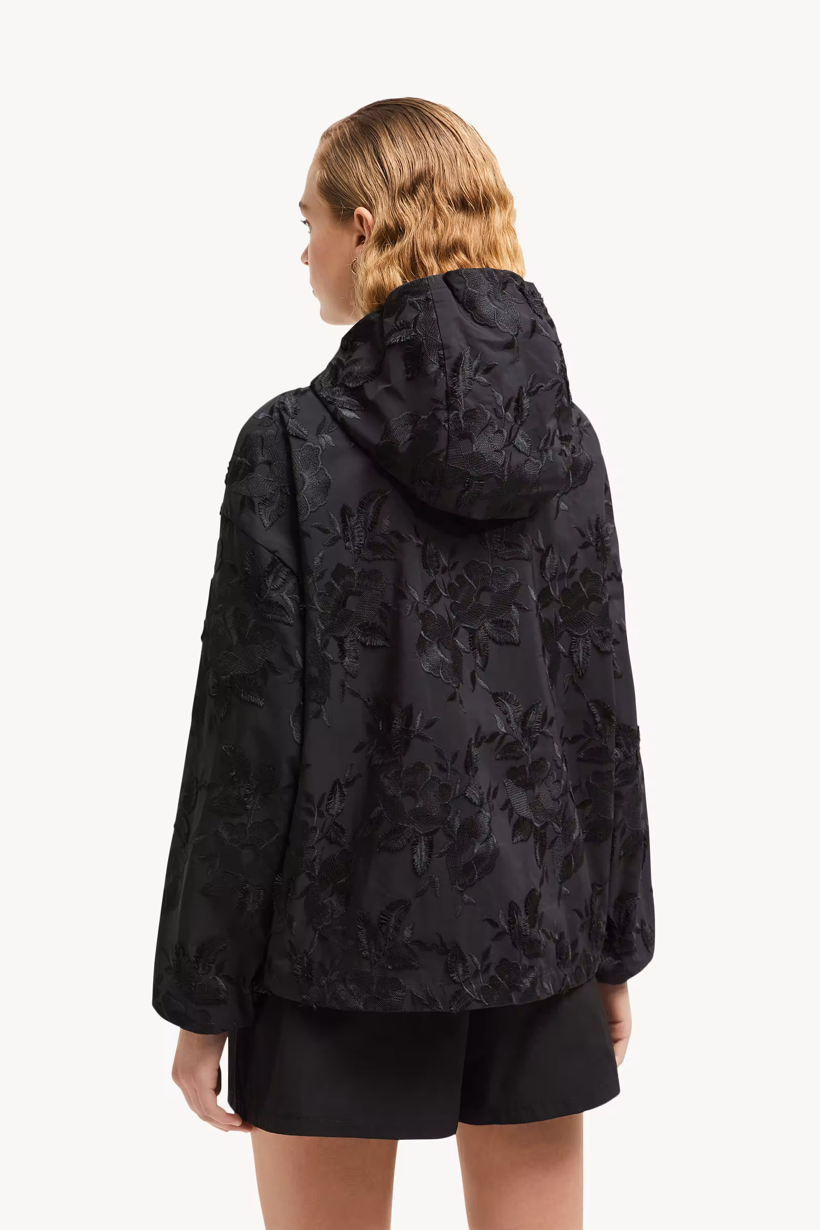 Charmeil Textured Hooded Jacket