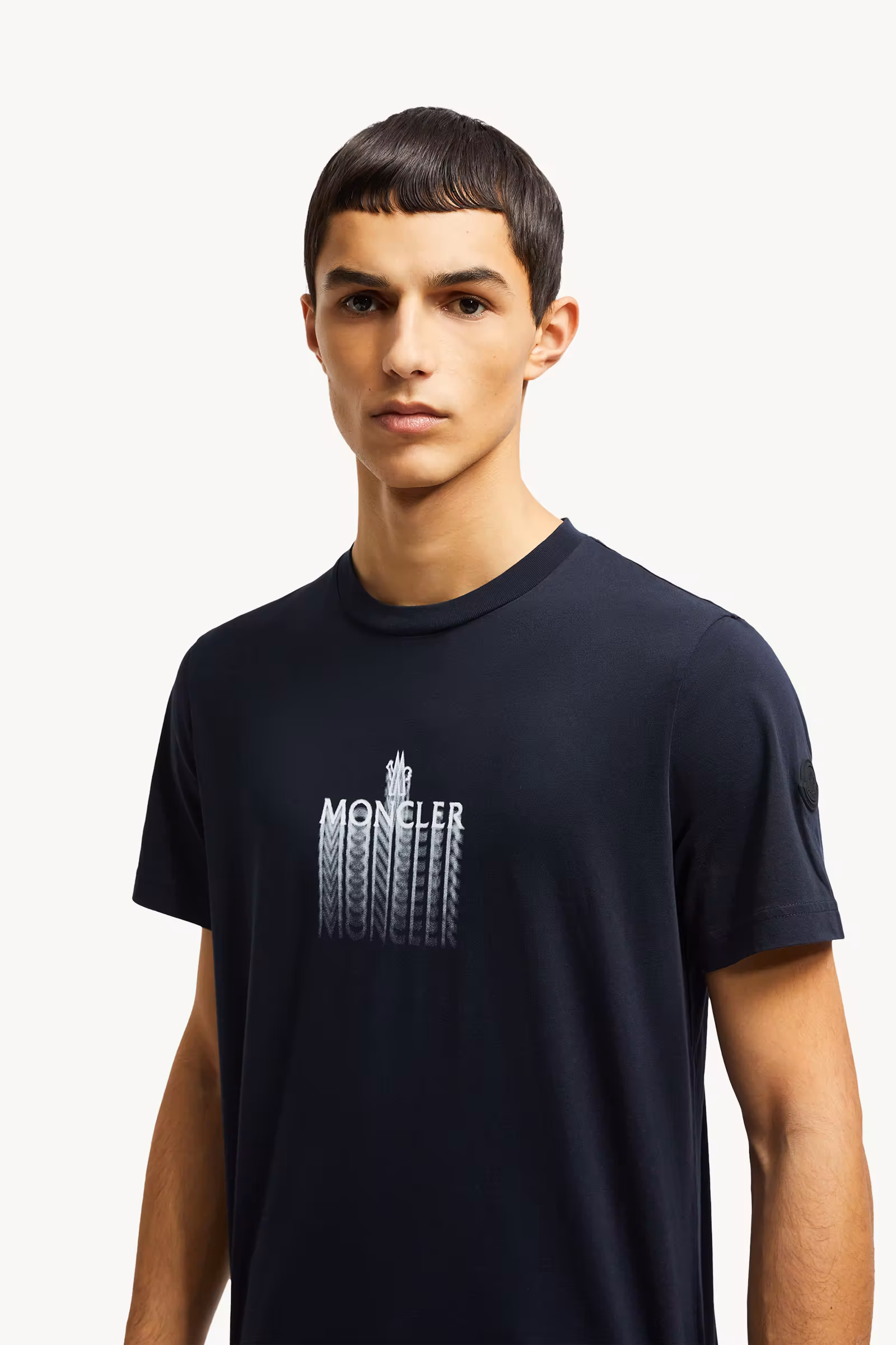 Faded Logo Cotton T-Shirt