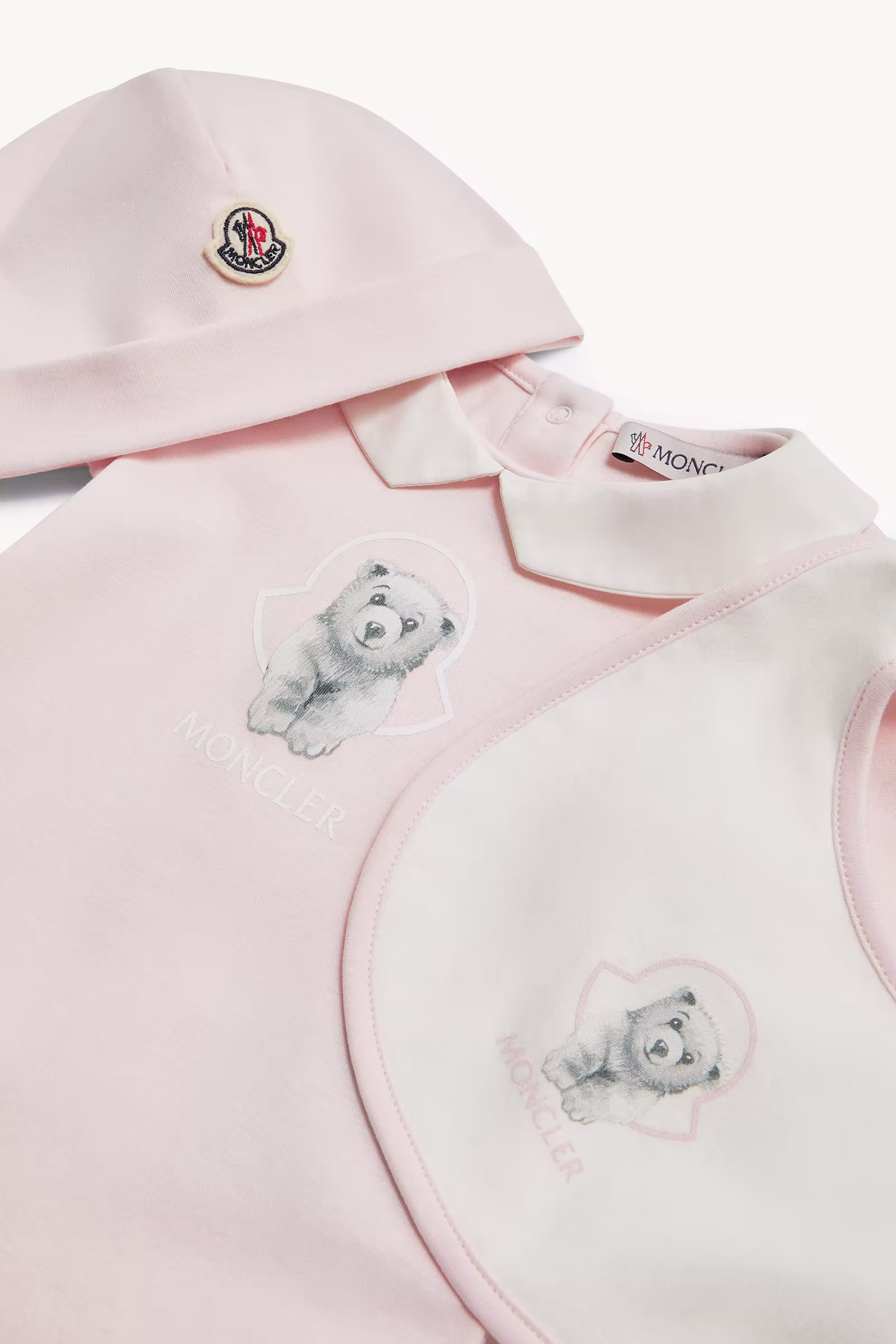 Teddy Bear Logo Cotton Set