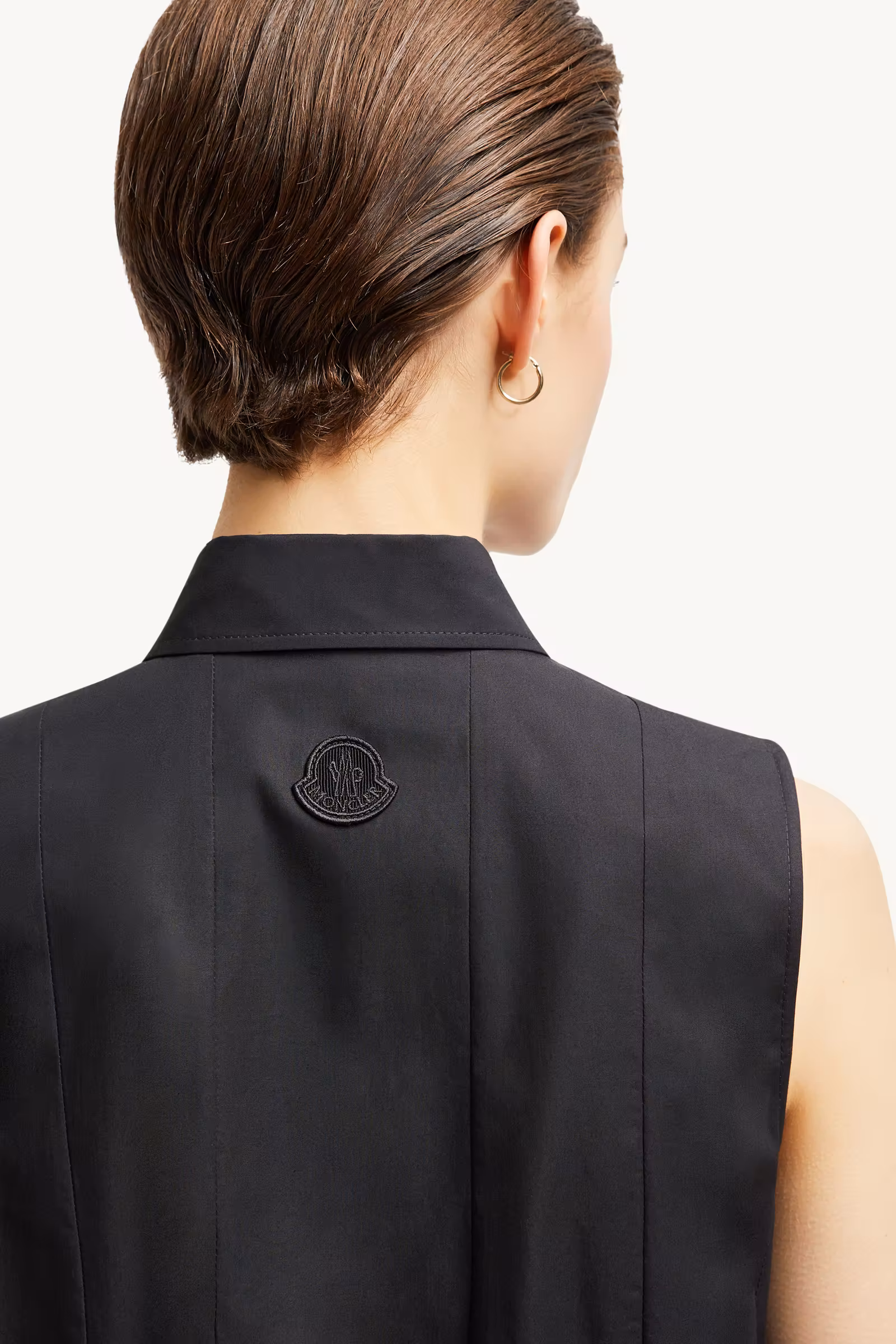 Cotton & Silk Mini Shirt Dress