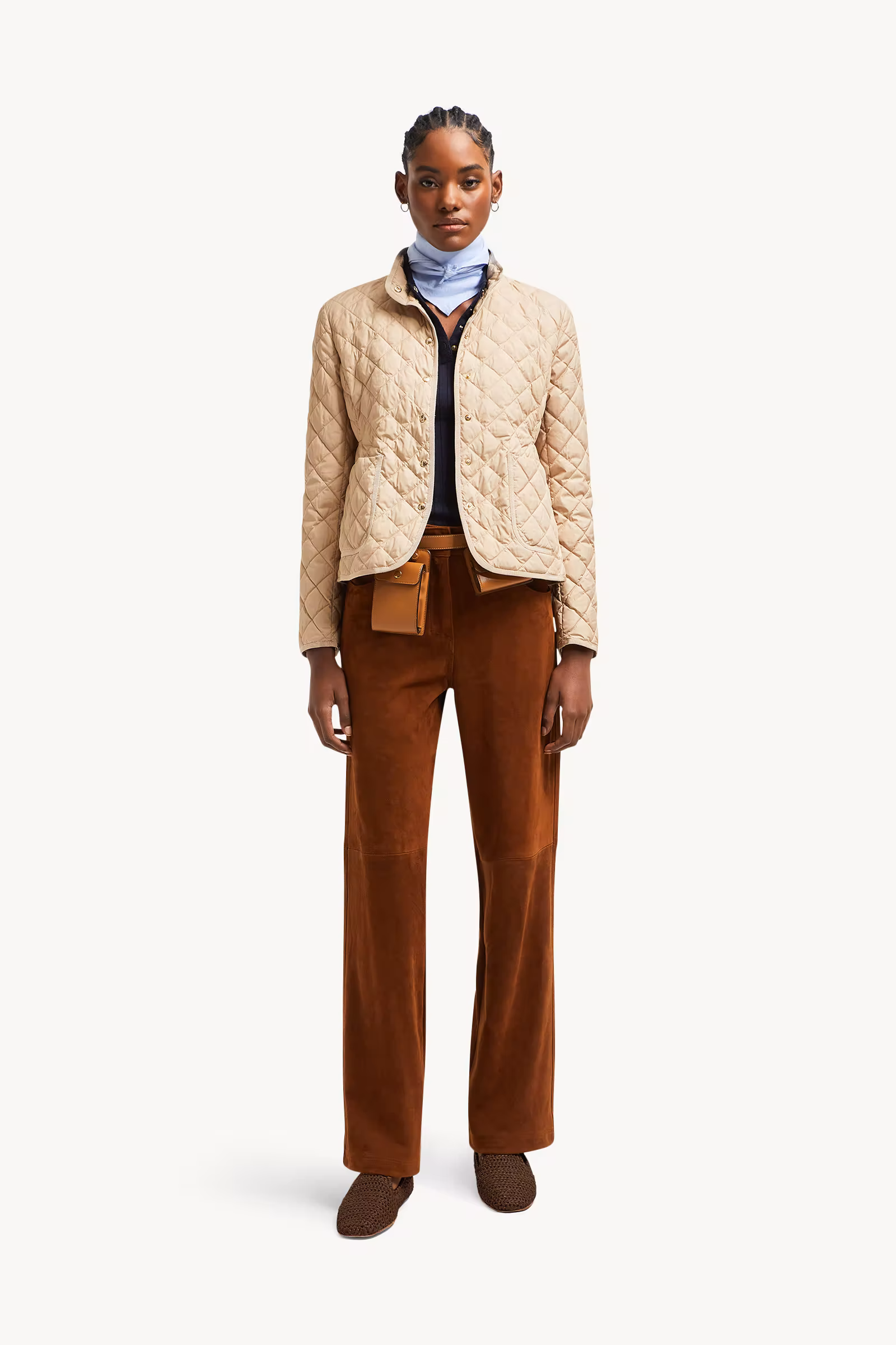 Epin Fit & Flare Short Down Jacket