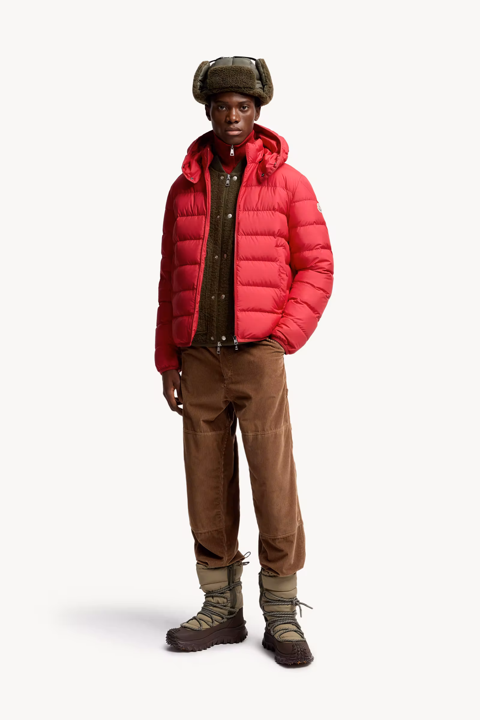Montbrocq Hooded Short Down Jacket