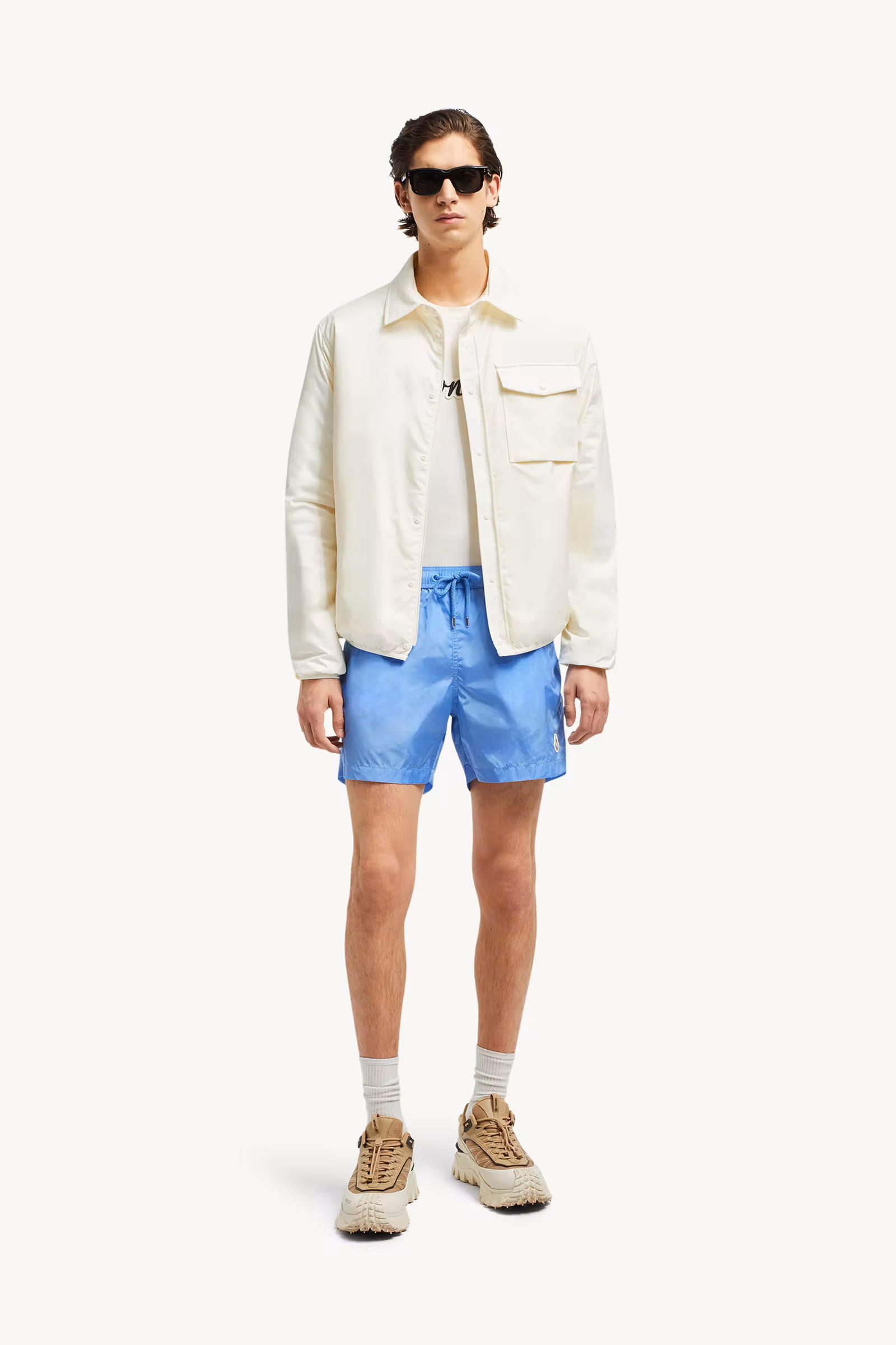 Logo Patch Swim Shorts