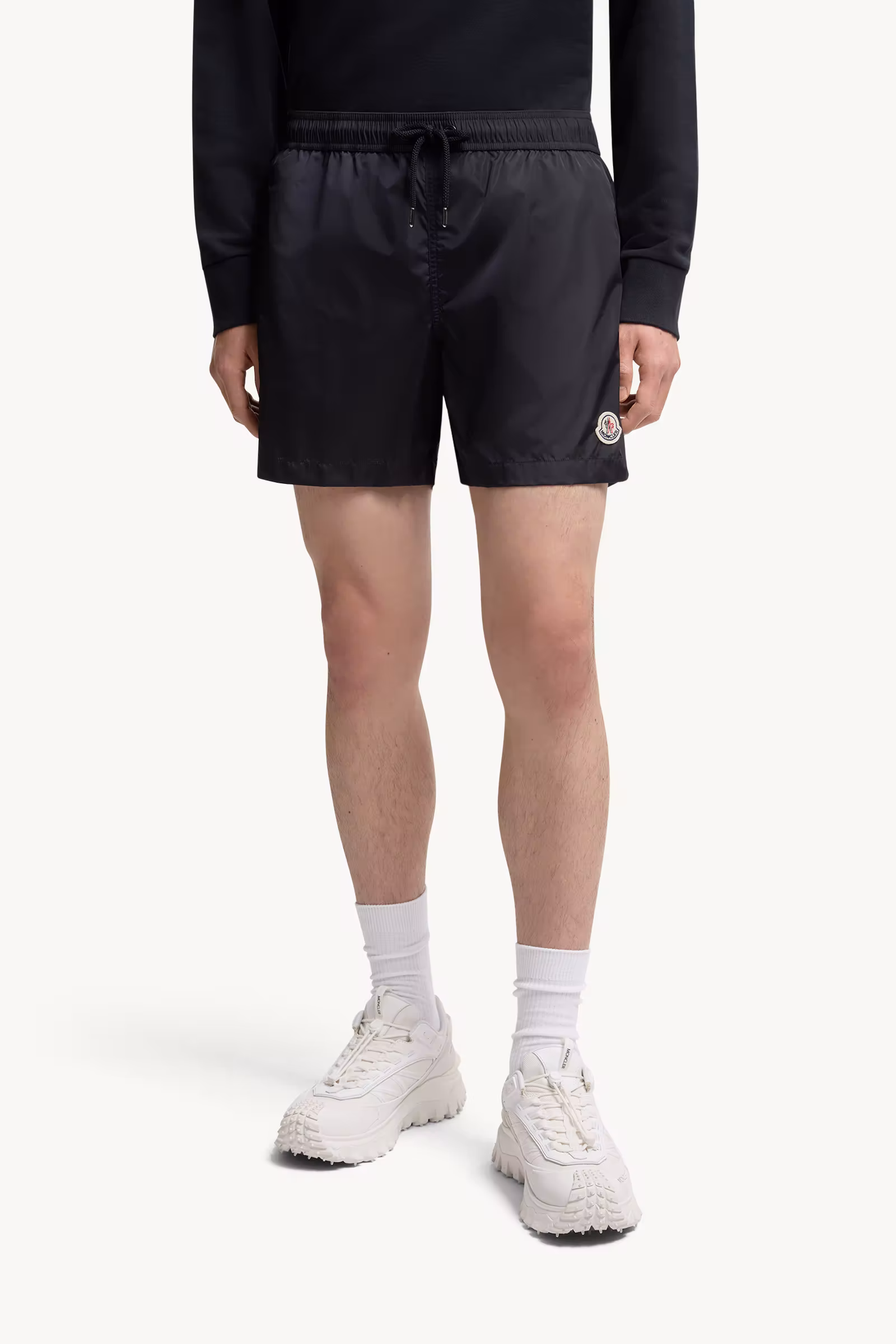 Logo Patch Swim Shorts