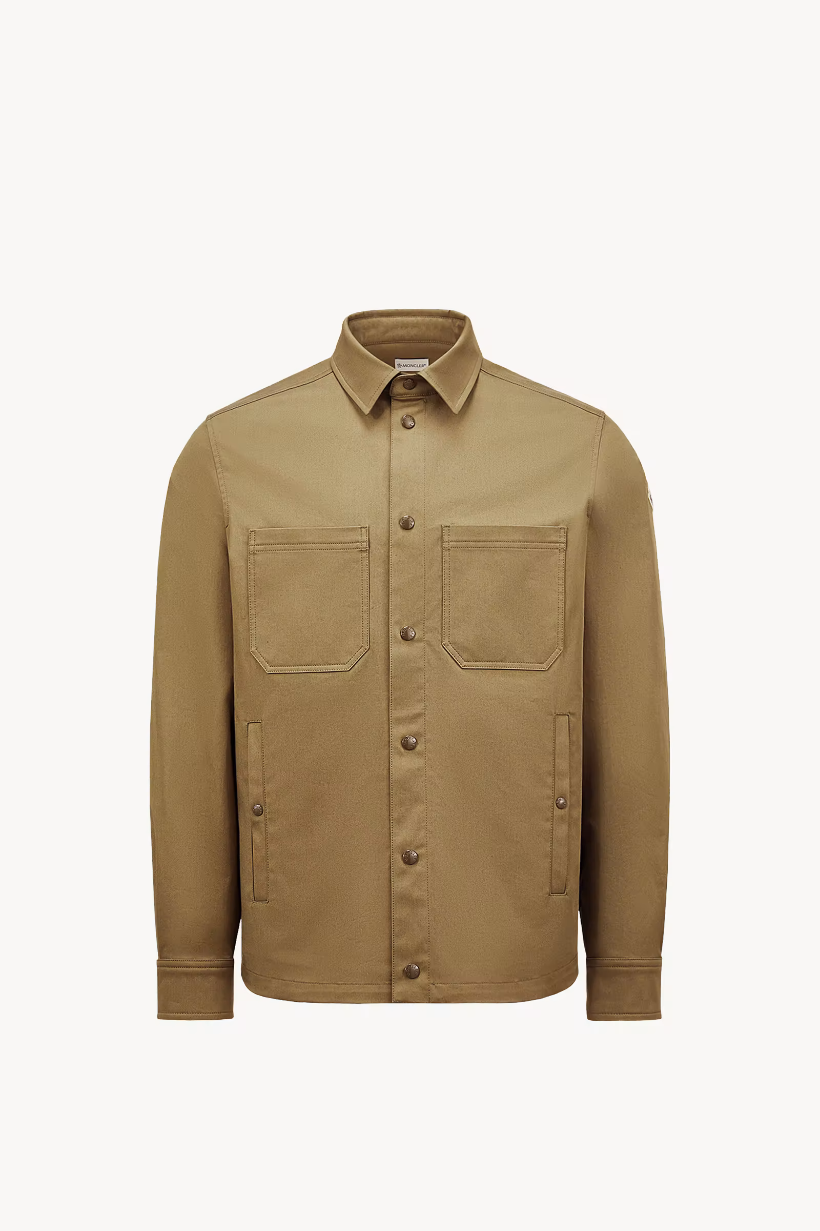 Cotton Gabardine Shirt Jacket