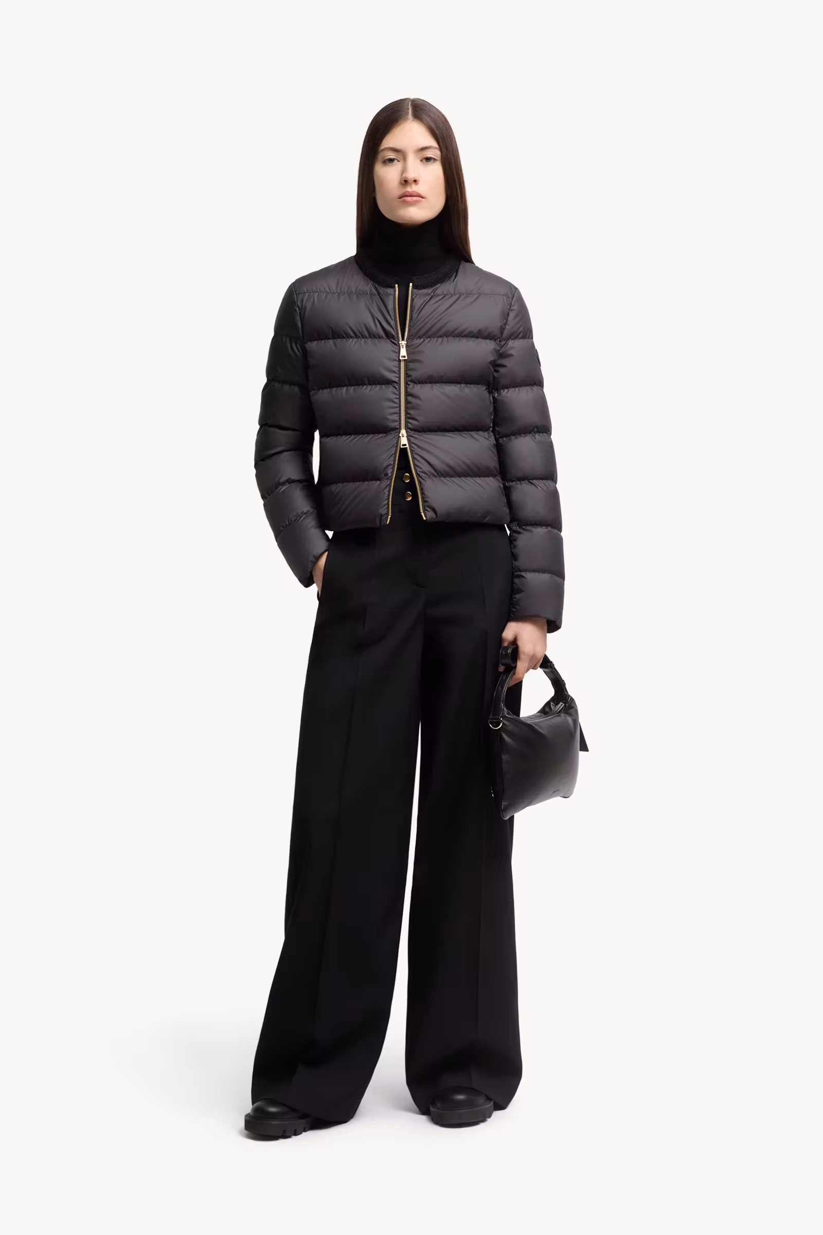 Mauvezin Wool-Trimmed Short Down Jacket