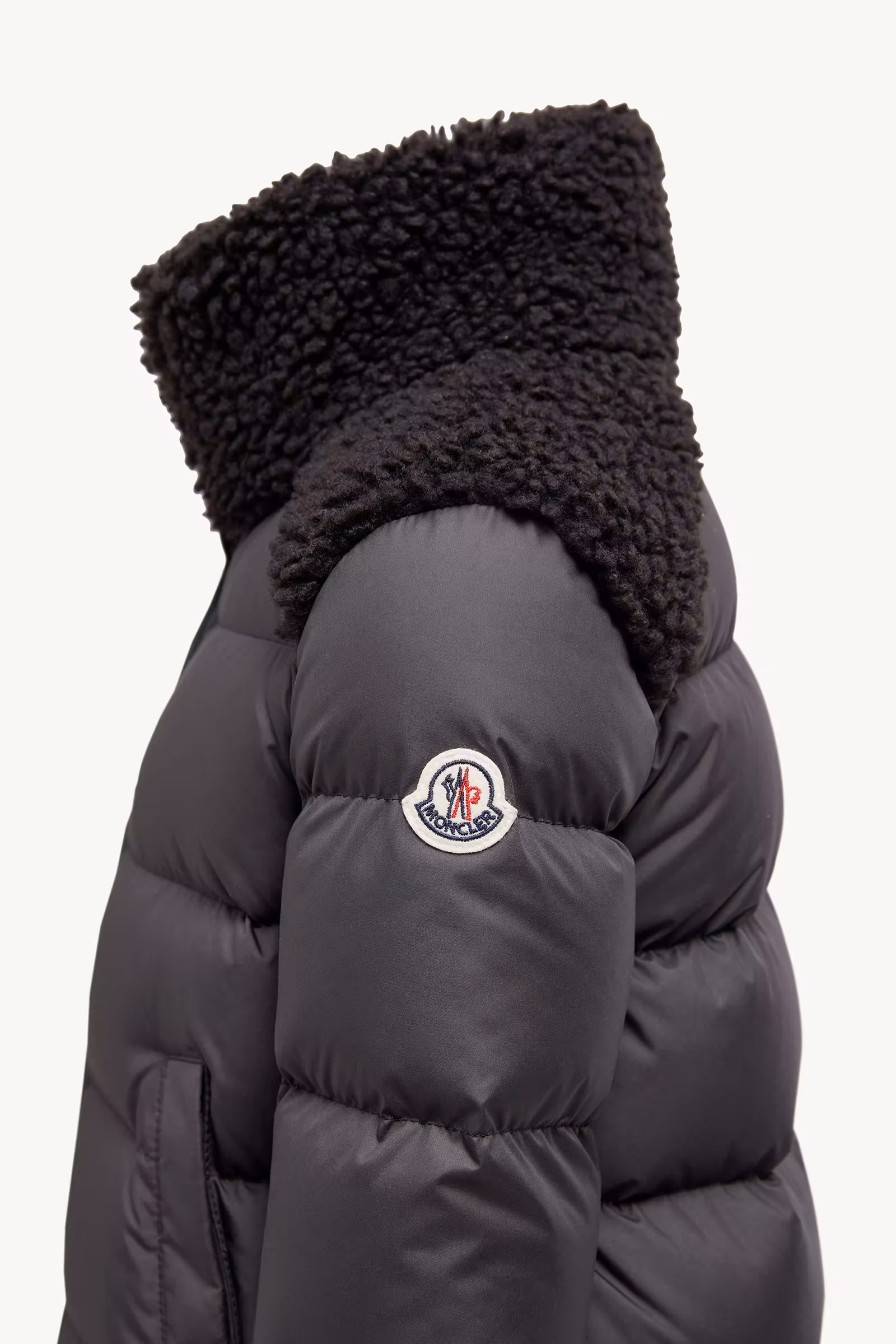 Vard Teddy-Trimmed Down Jacket