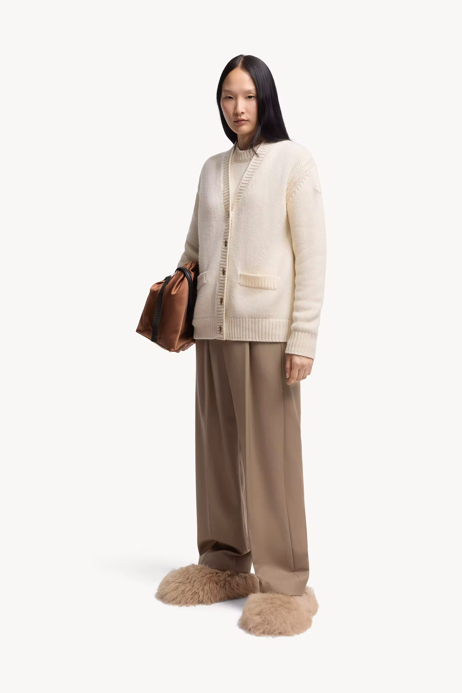 Wool & Cashmere V-Neck Cardigan