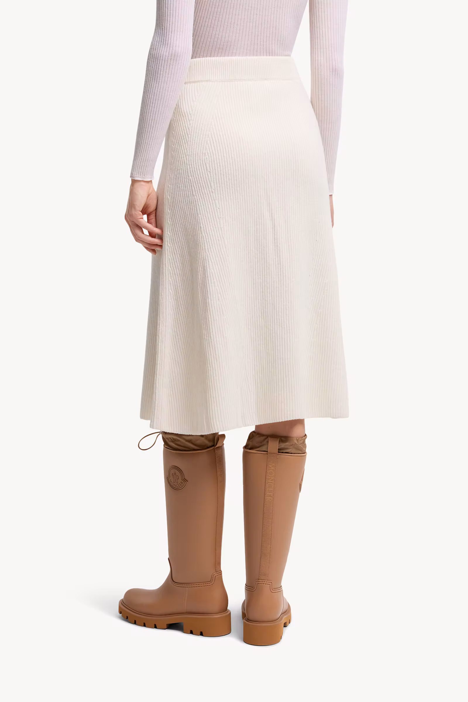 Wool & Cashmere Midi Skirt