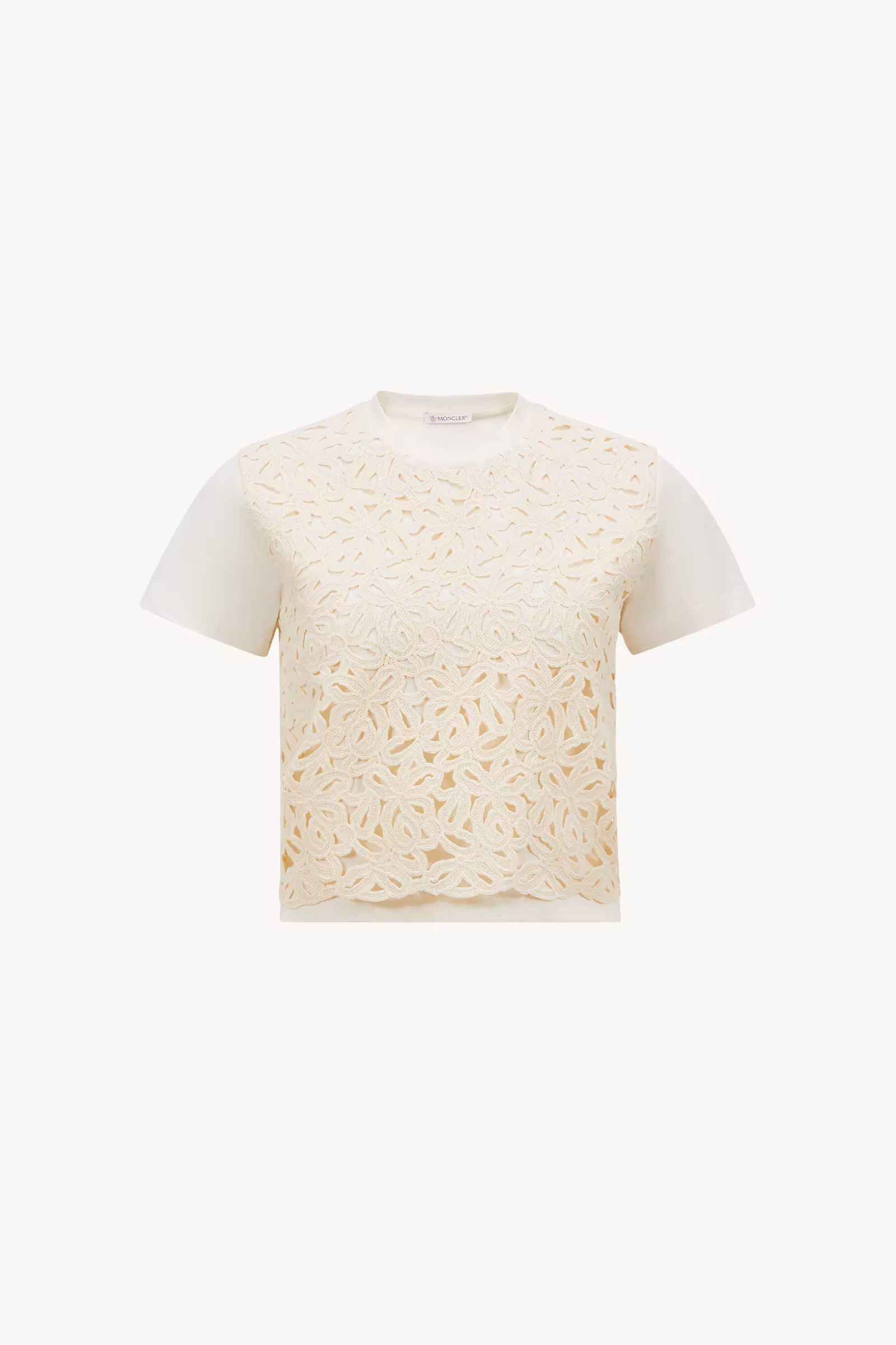 Macramé Cotton T-Shirt