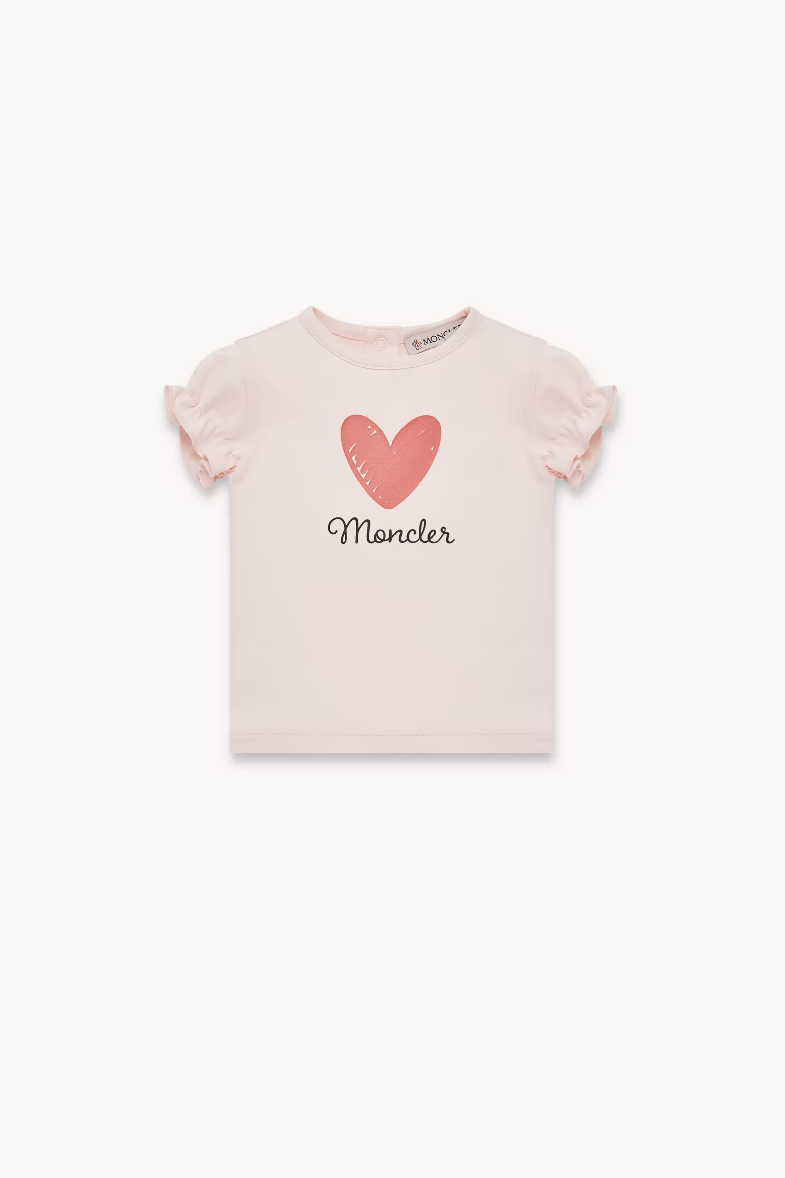 Heart Motif Cotton T-Shirt