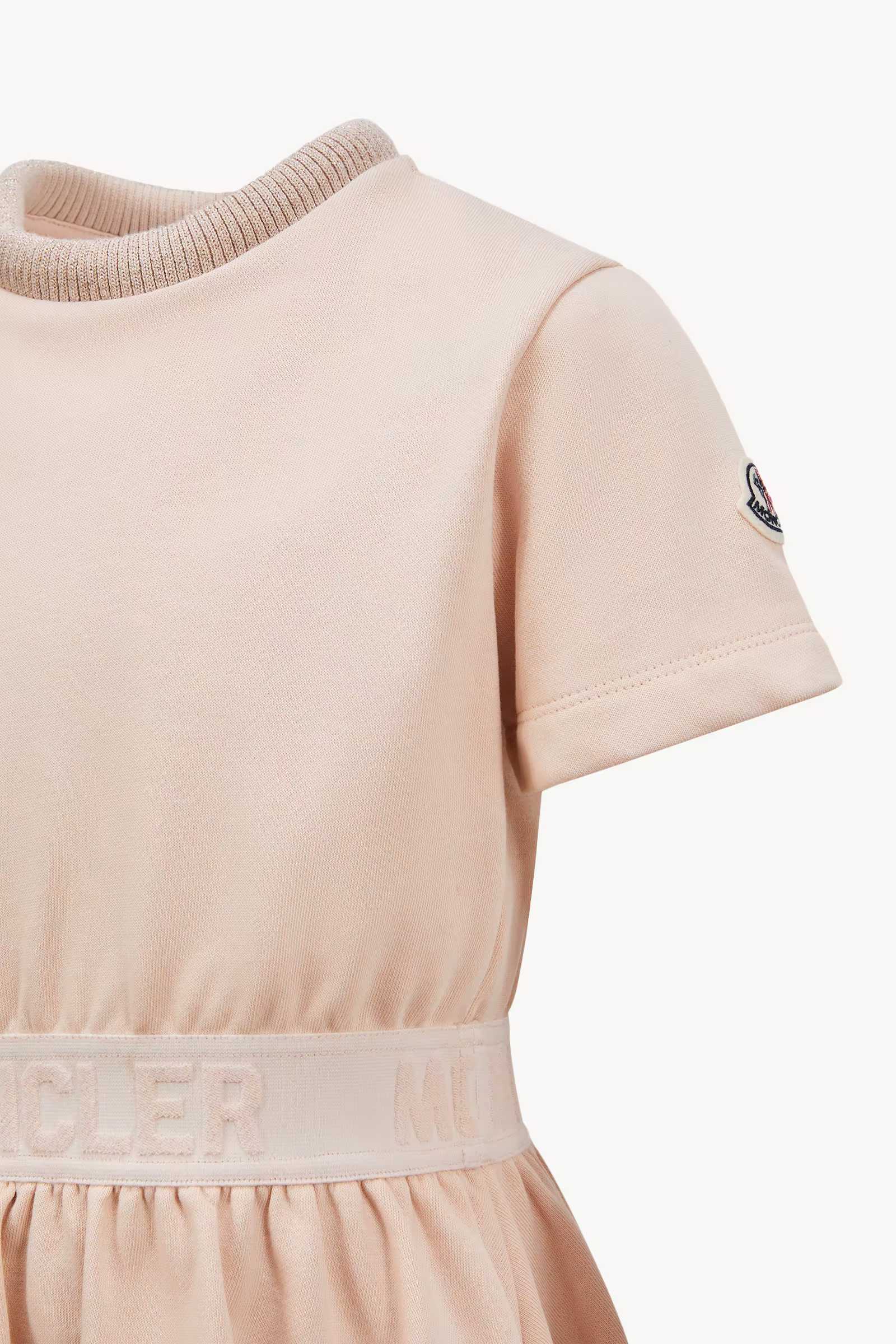 Logo-Trimmed Cotton Dress