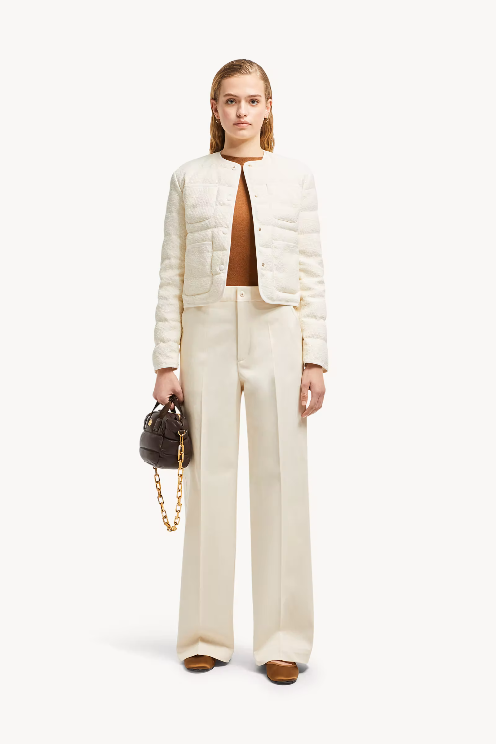 Tailored Cotton Gabardine Pants