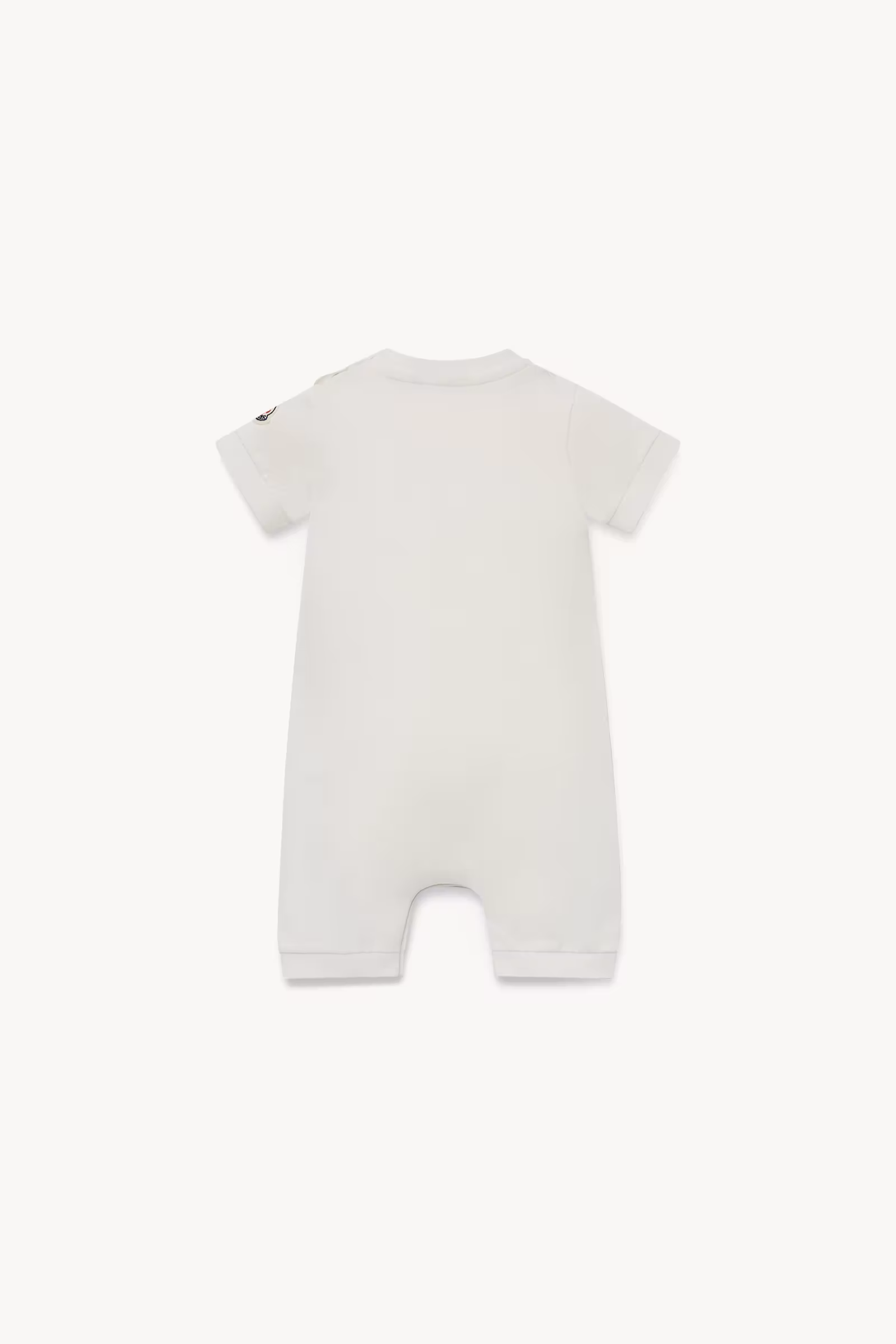 Whale Motif Cotton Romper