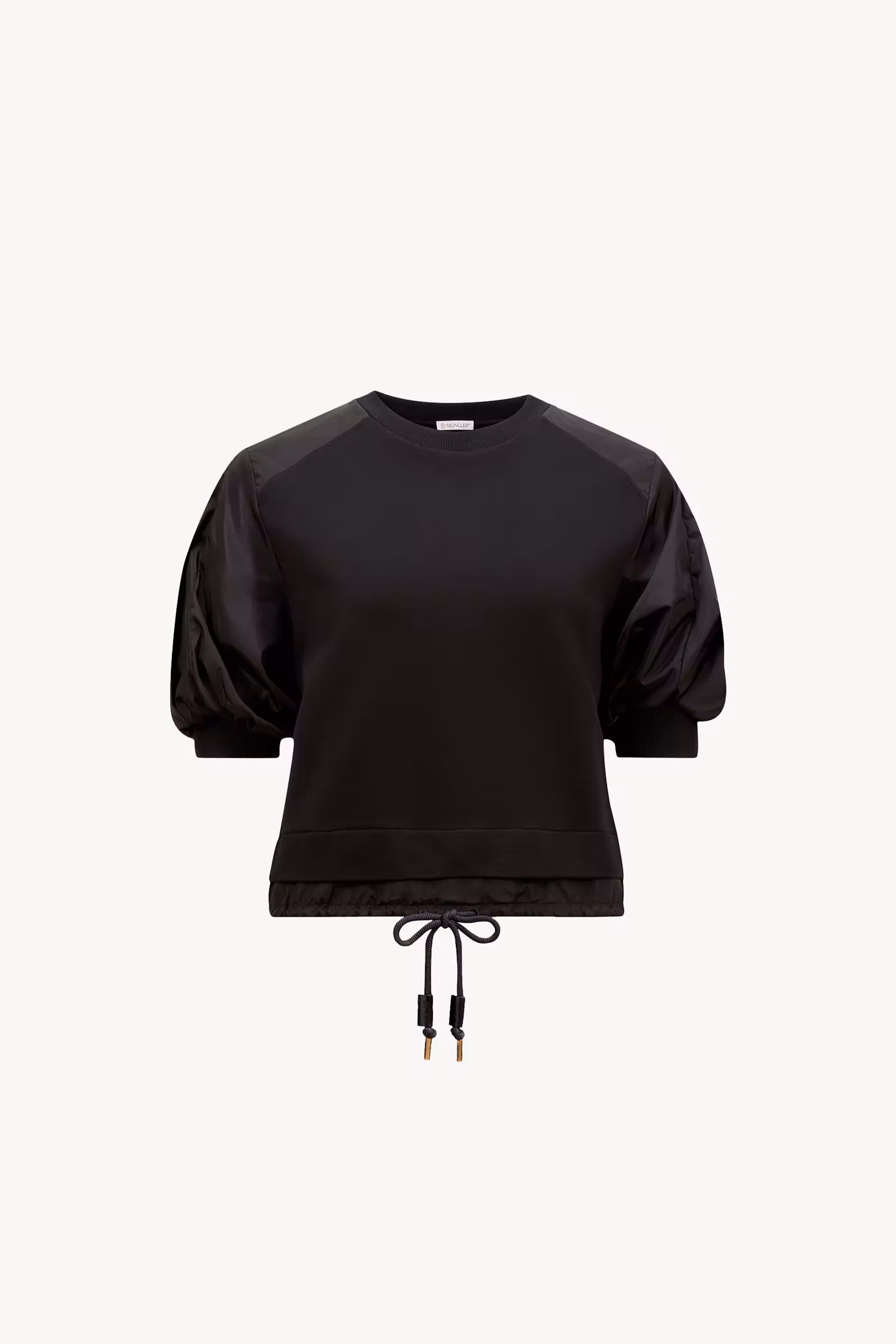 Puff Sleeve Cotton T-Shirt