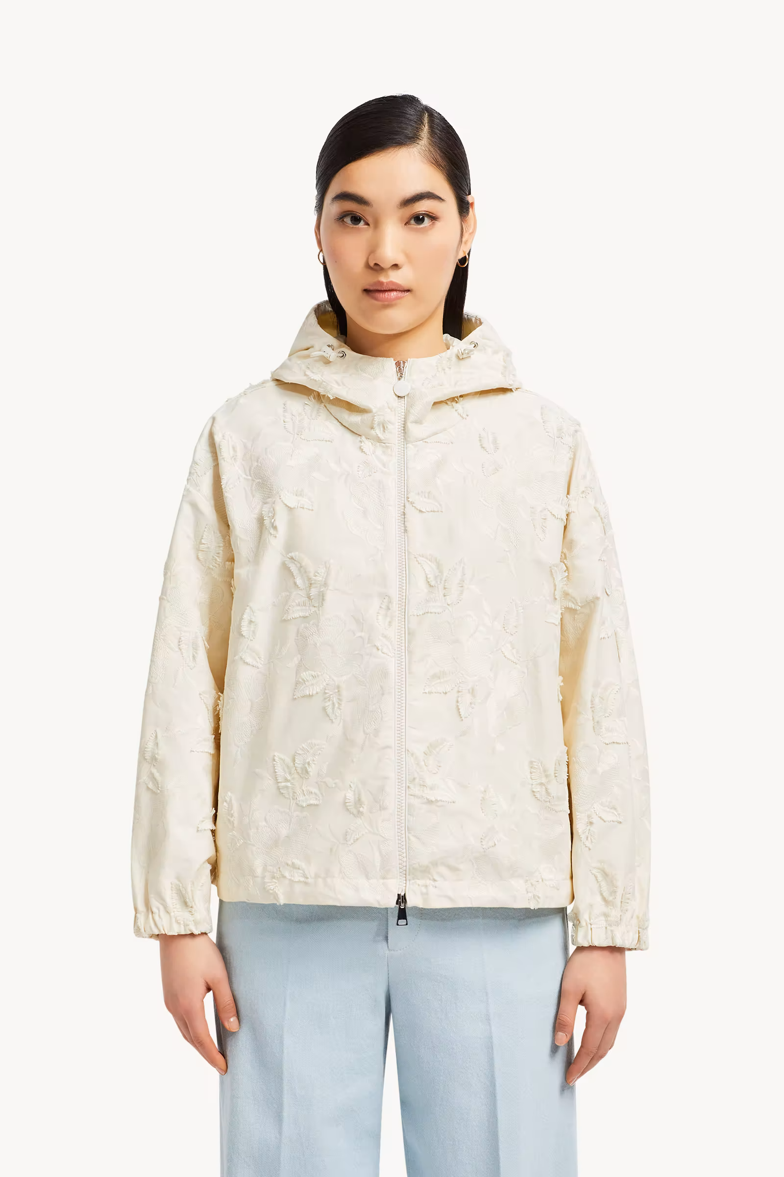 Charmeil Textured Hooded Jacket