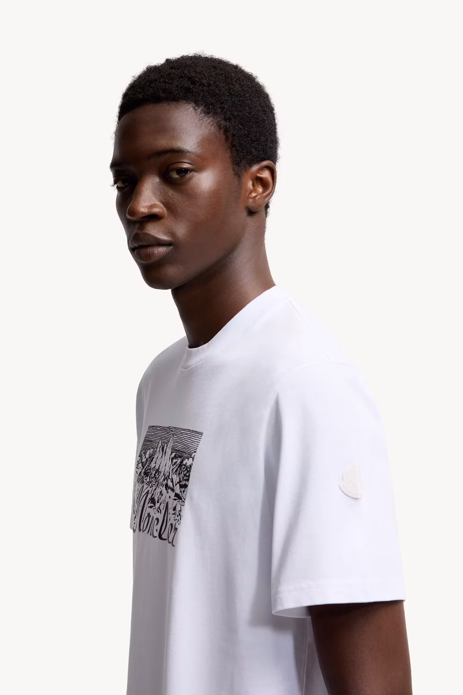 Mountain Logo Cotton T-Shirt