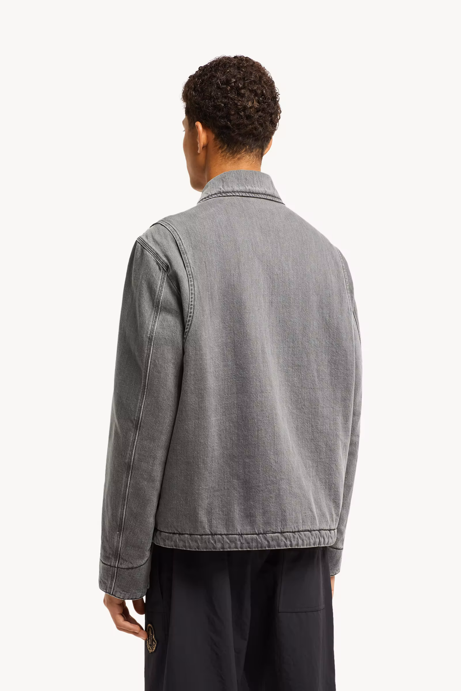 Acate Padded Denim Shirt Jacket