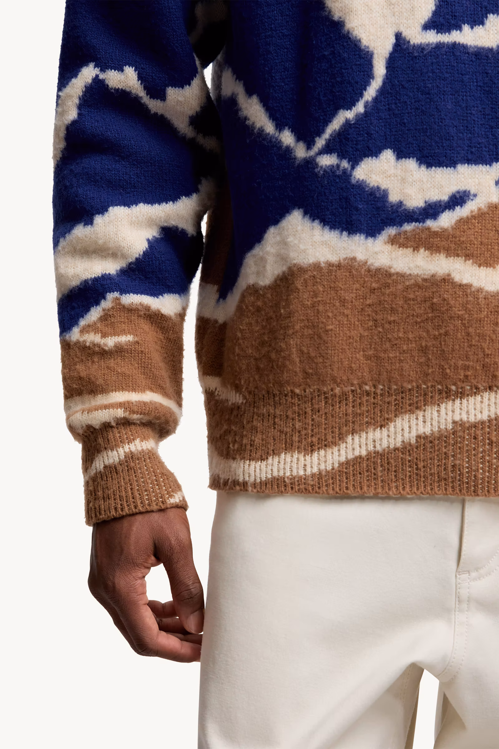 Mountain Jacquard Wool Sweater