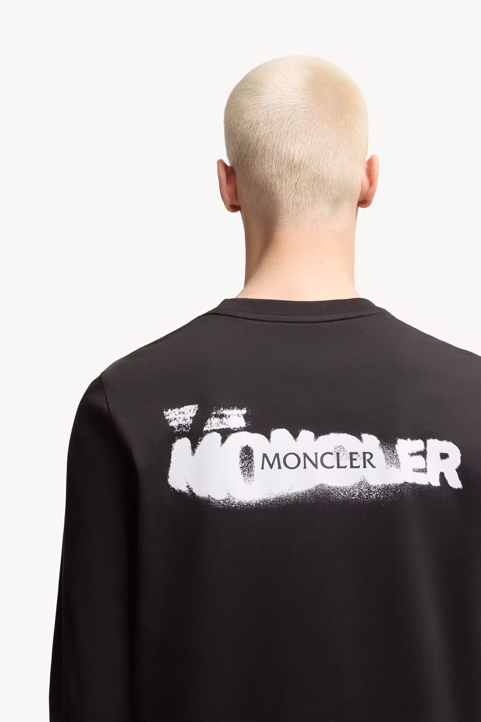 Graphic Logo Long Sleeve Cotton T-Shirt