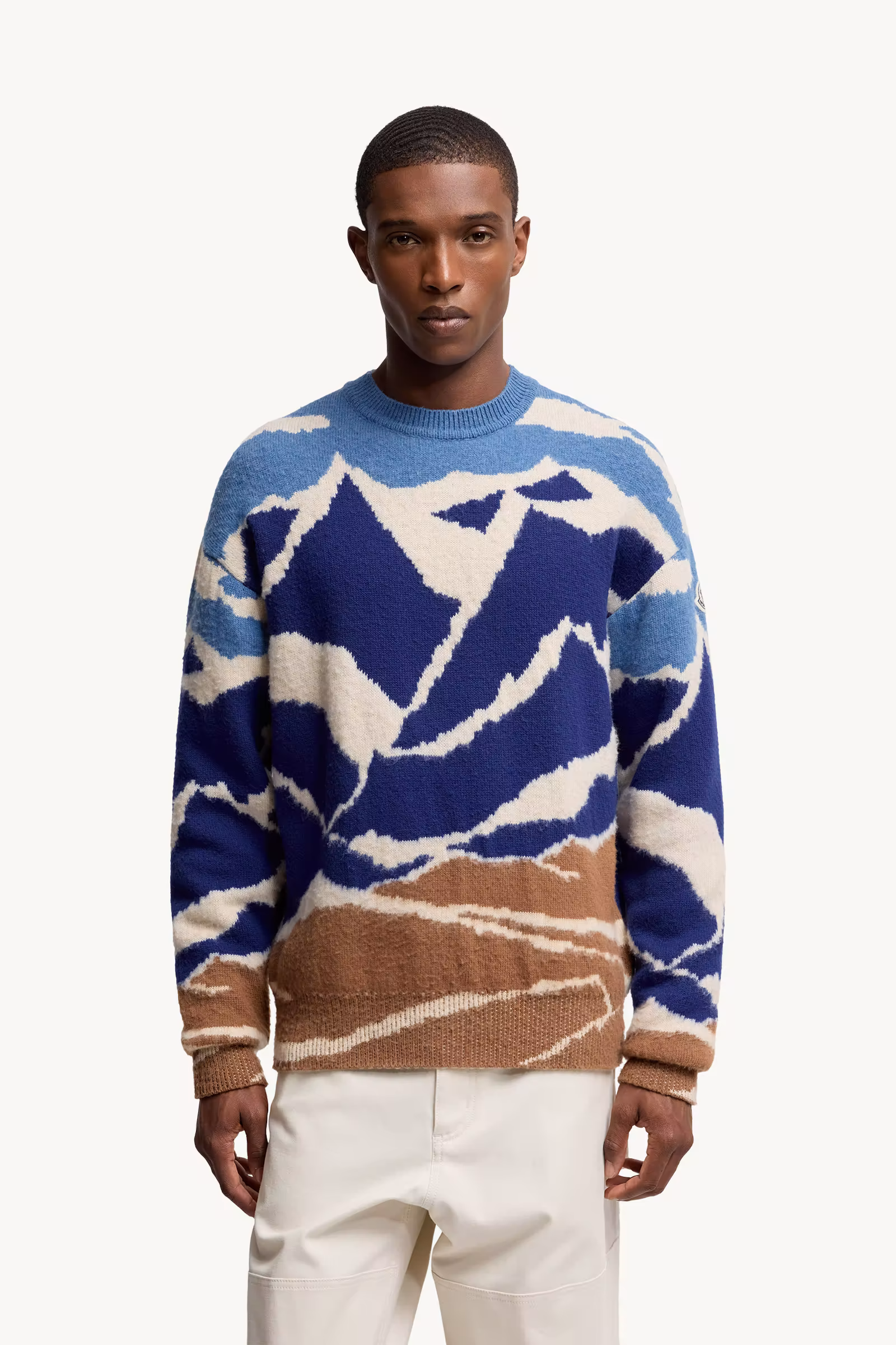 Mountain Jacquard Wool Sweater