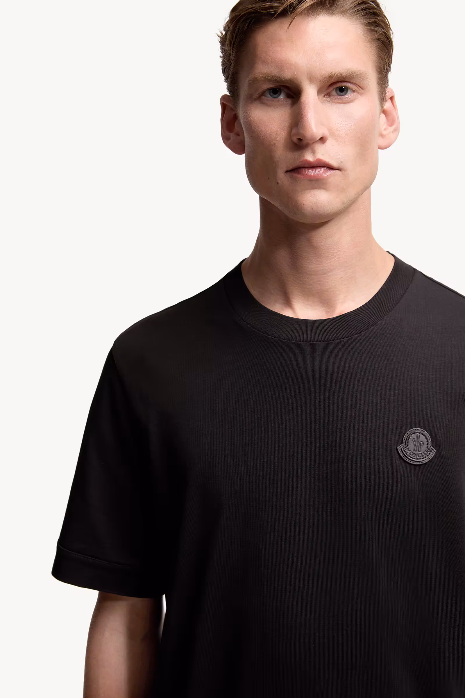 Logo Patch Cotton T-Shirt