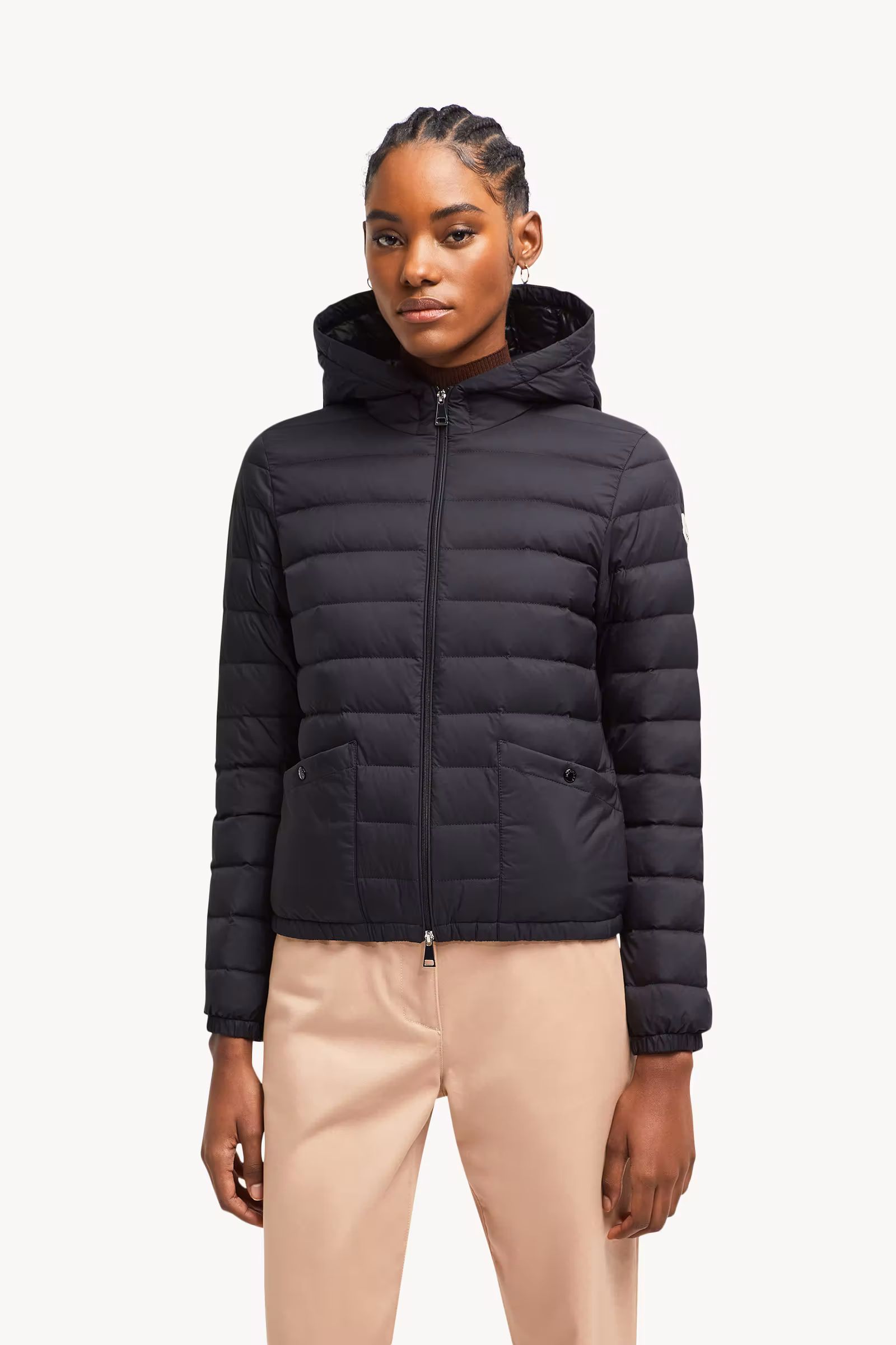 Hede Hooded Short Down Jacket