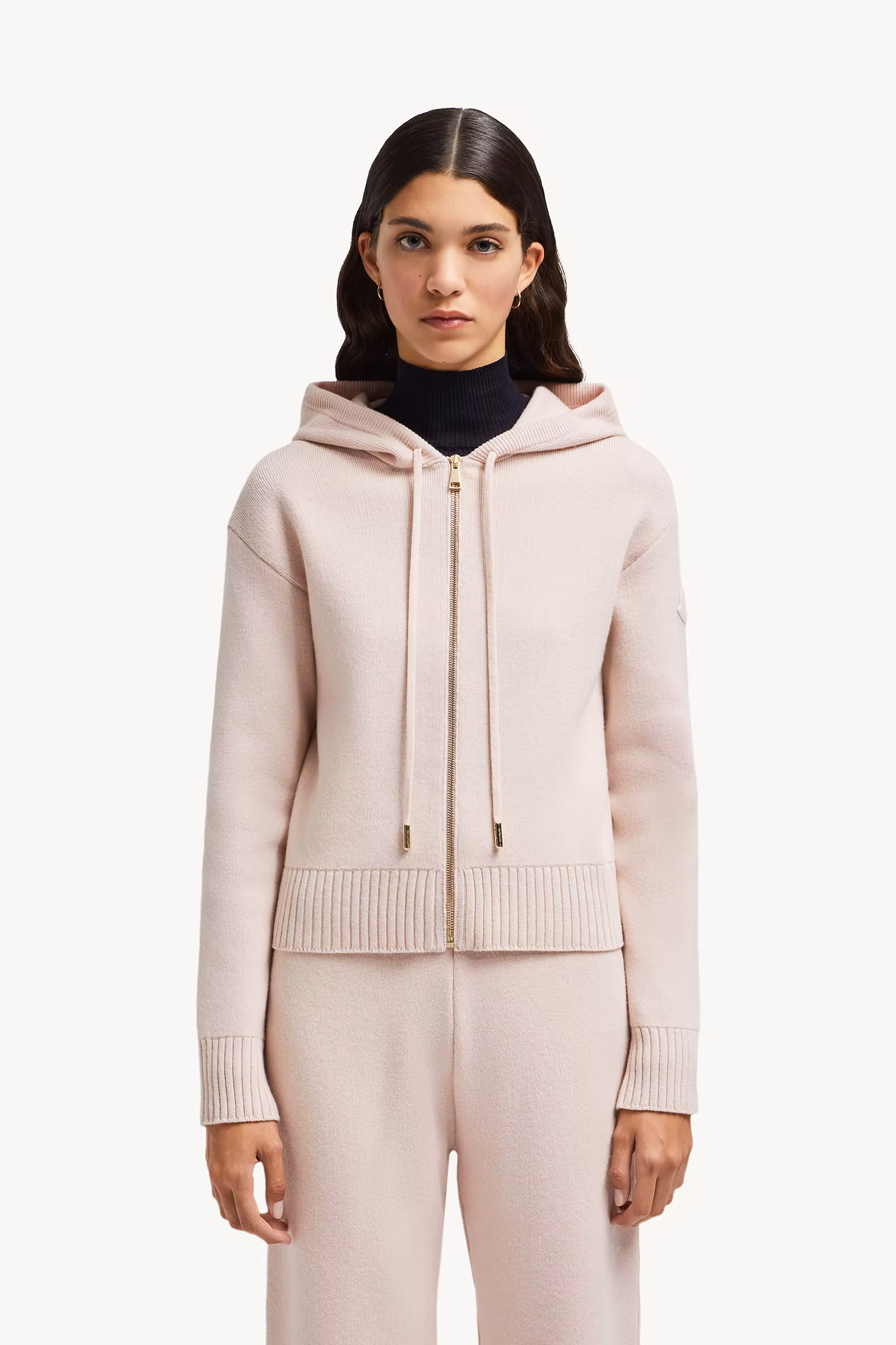 Wool & Cashmere Zip-Up Hoodie