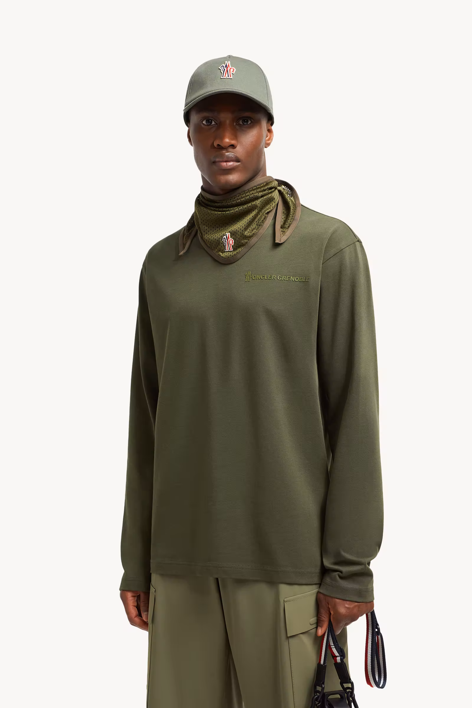 Logo Long Sleeve Cotton T-Shirt