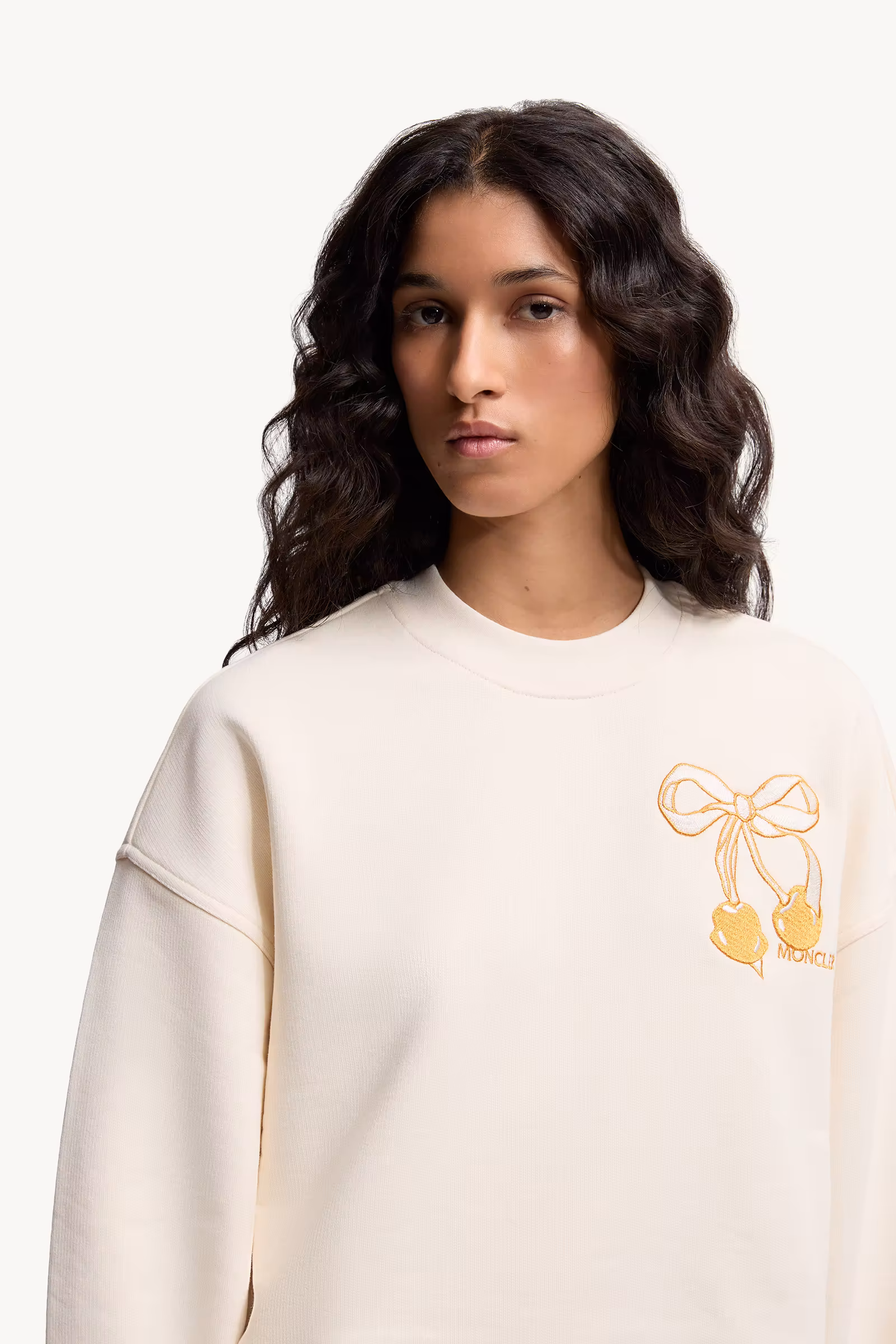 Embroidered Cotton Sweatshirt