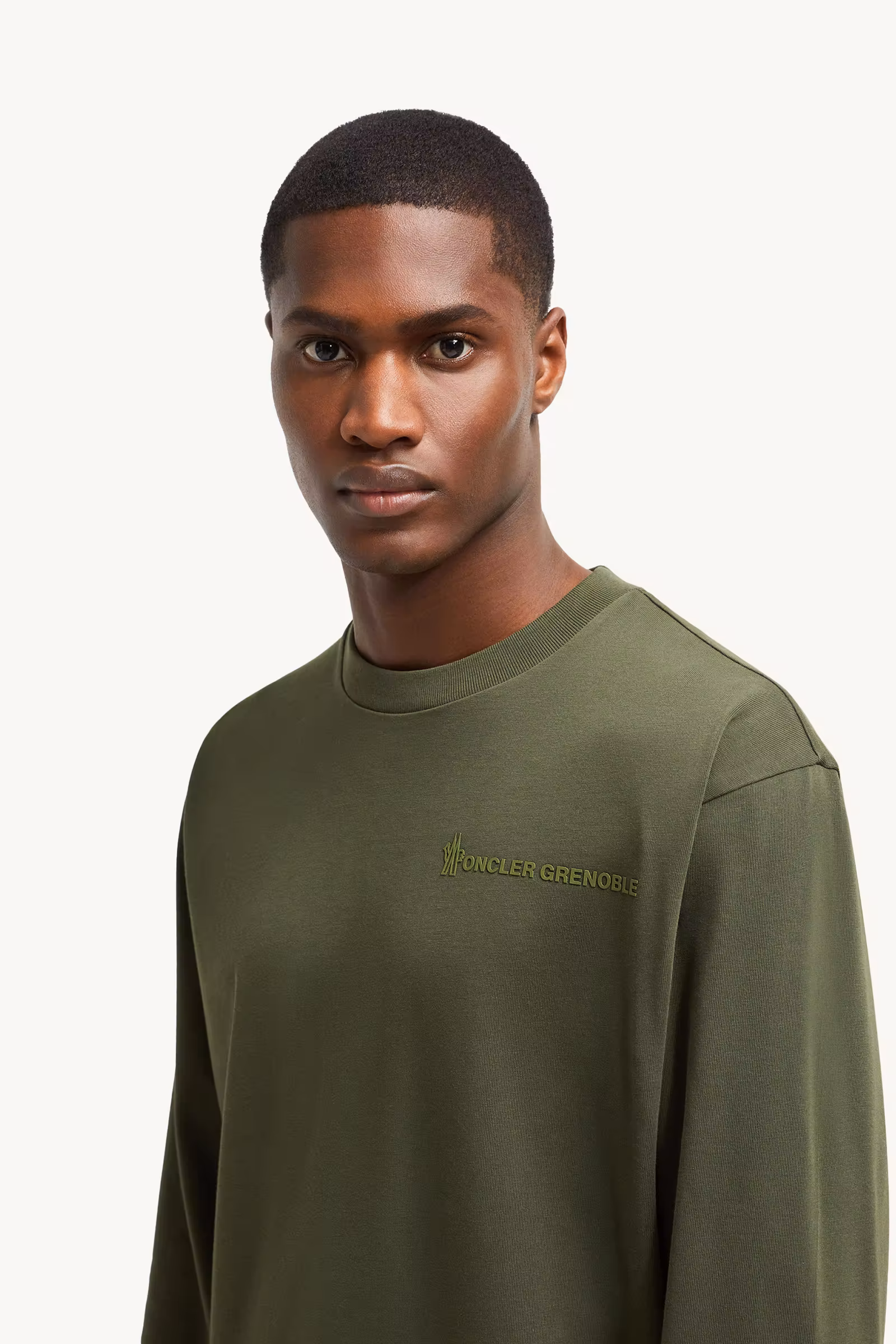 Logo Long Sleeve Cotton T-Shirt