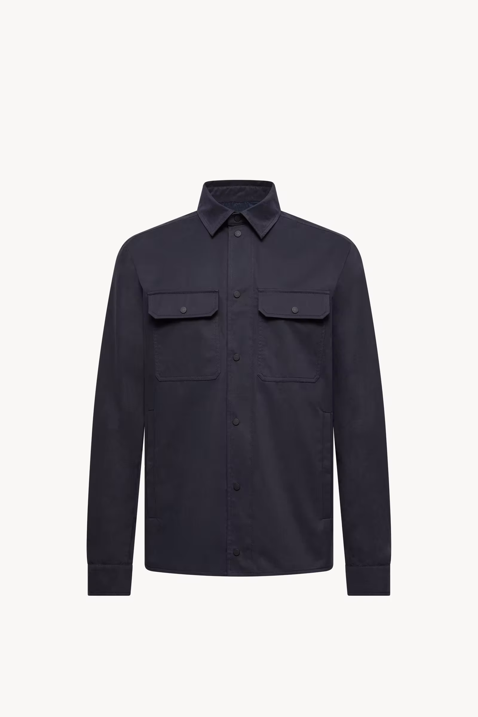 Cotton Gabardine Long Sleeve Shirt