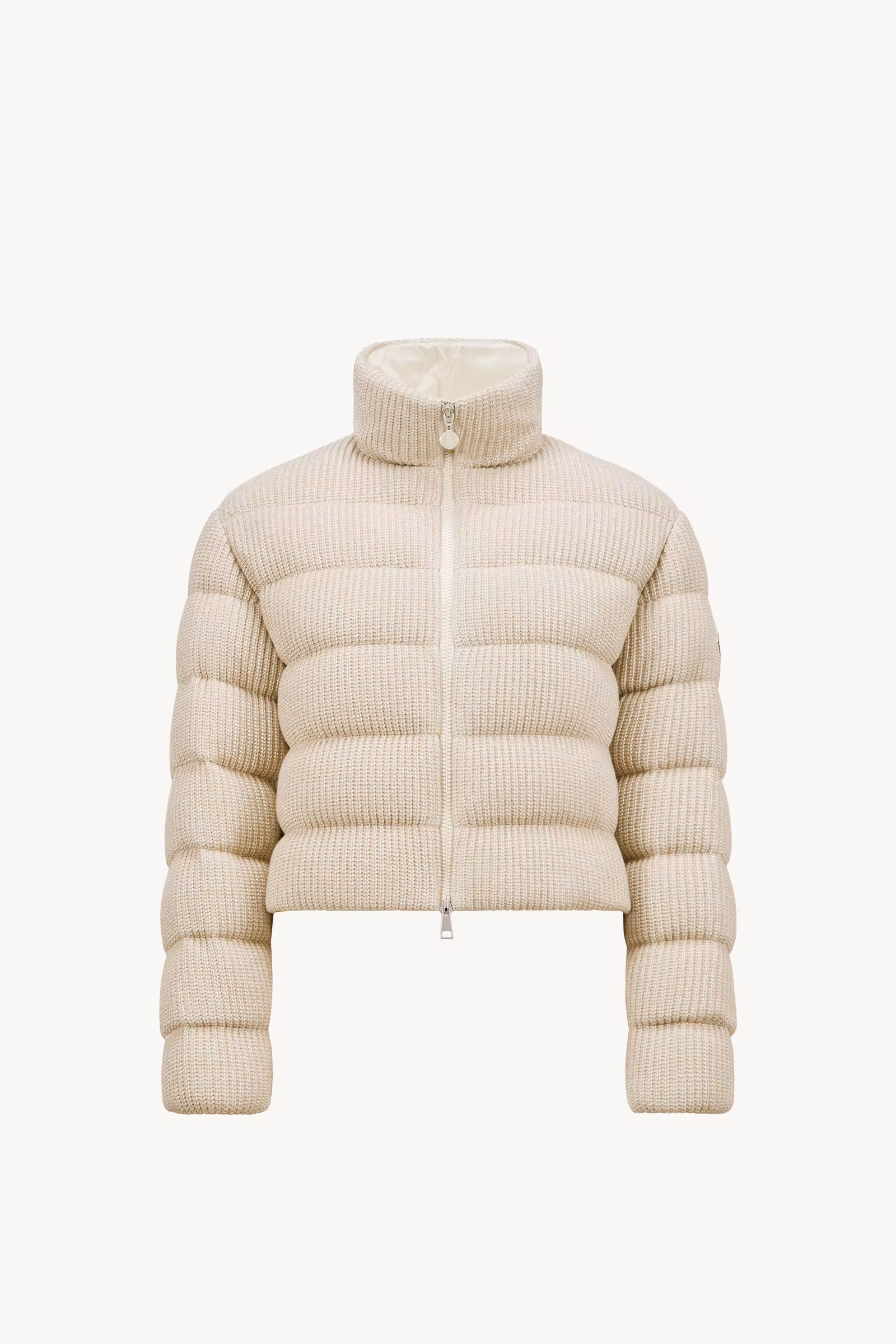 Thoiry Laminated Cotton Short Down Jacket