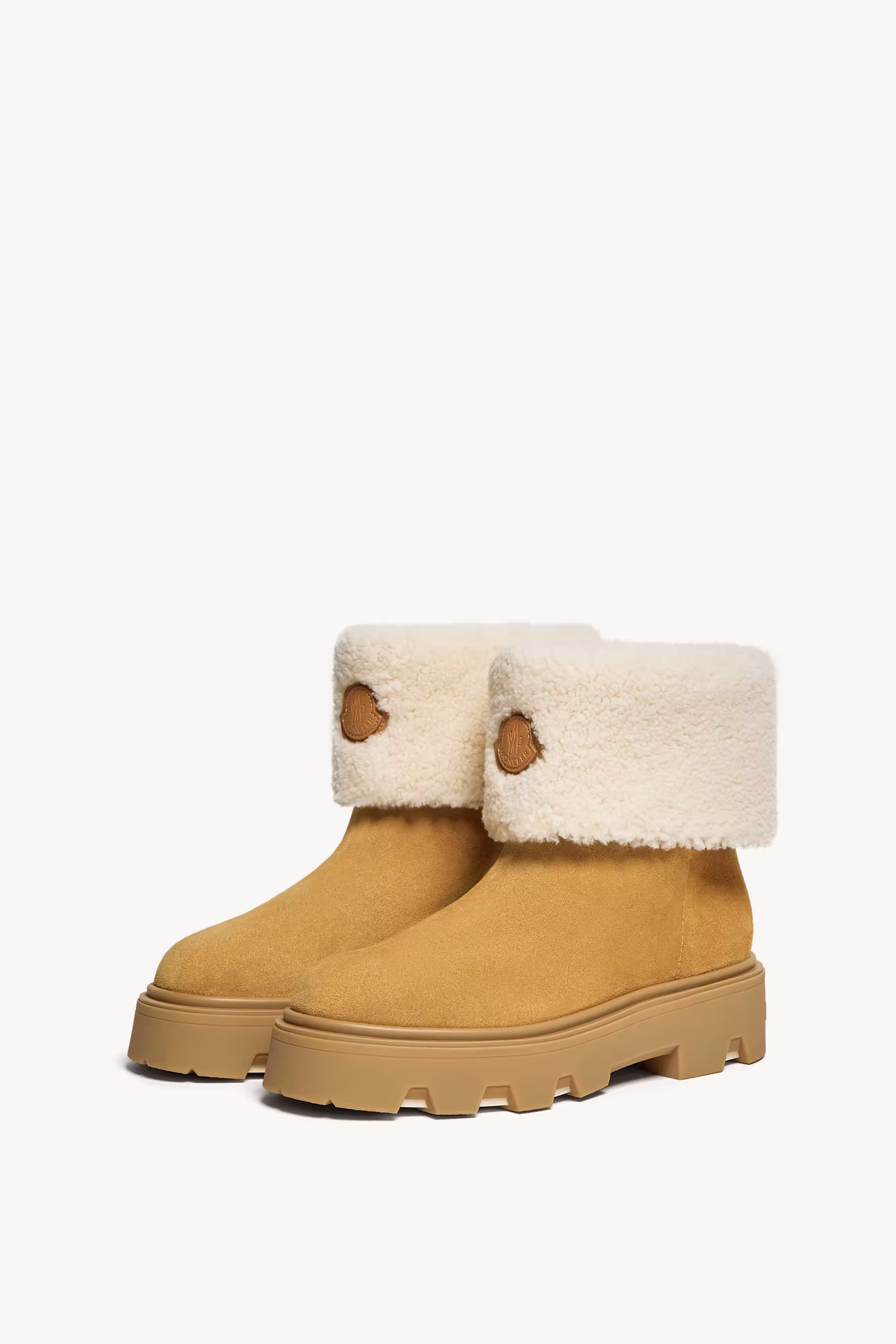 Aurea Mid Suede & Shearling Boots