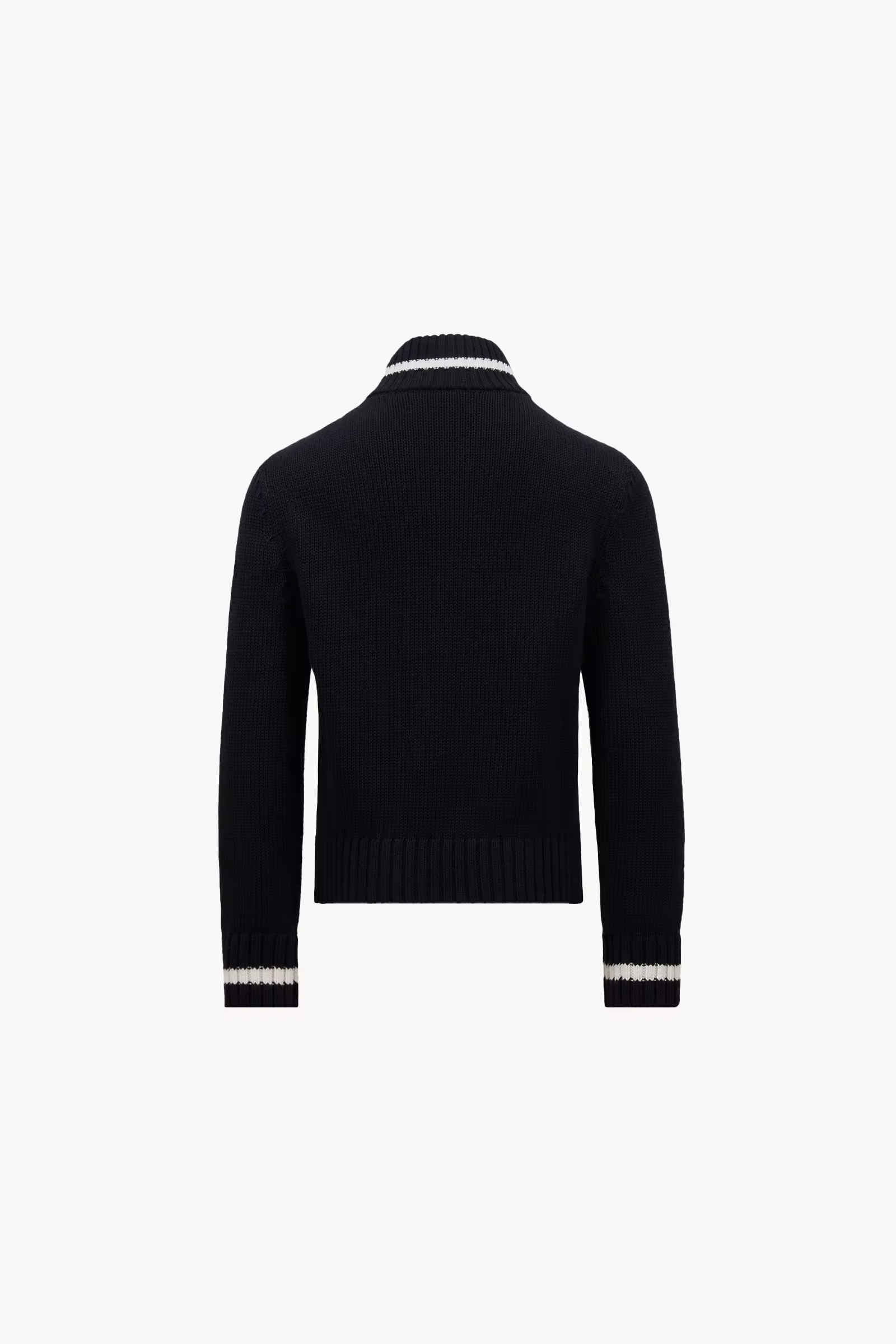 Padded Cotton Zip-Up Cardigan