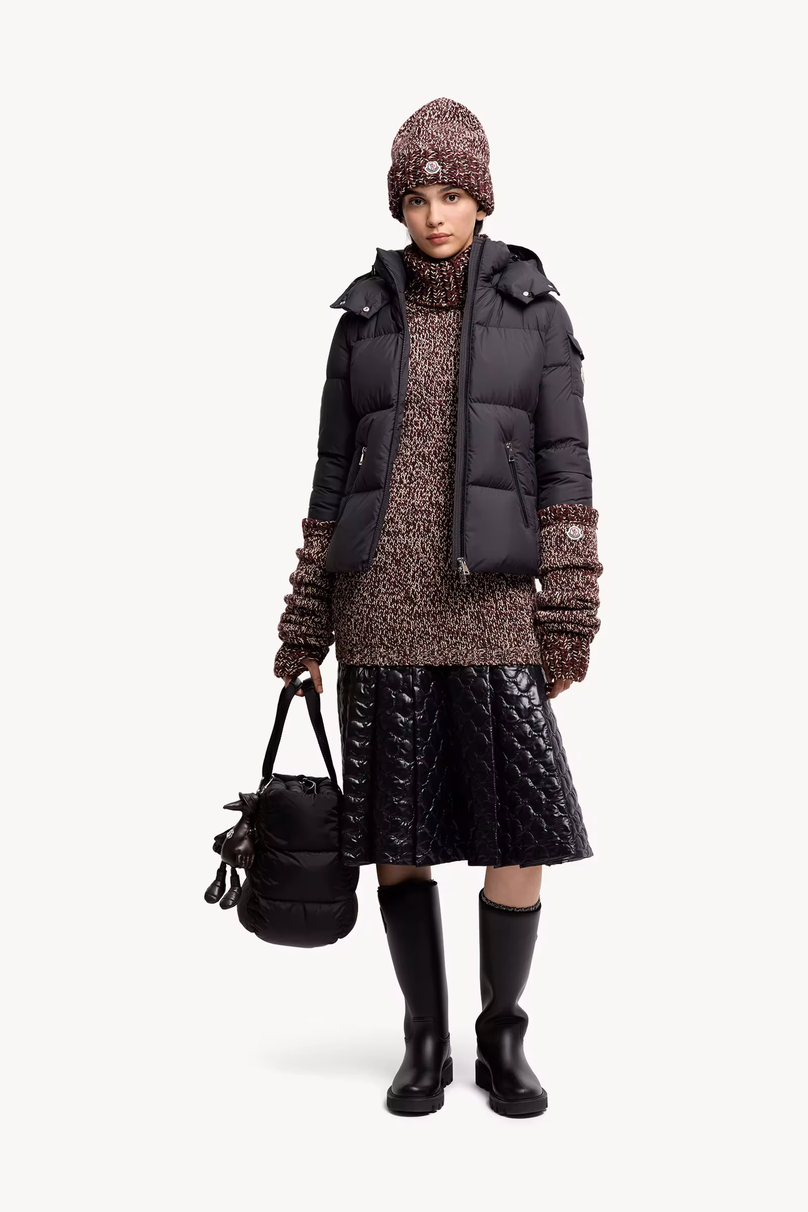 Fourmines Hooded Short Down Jacket