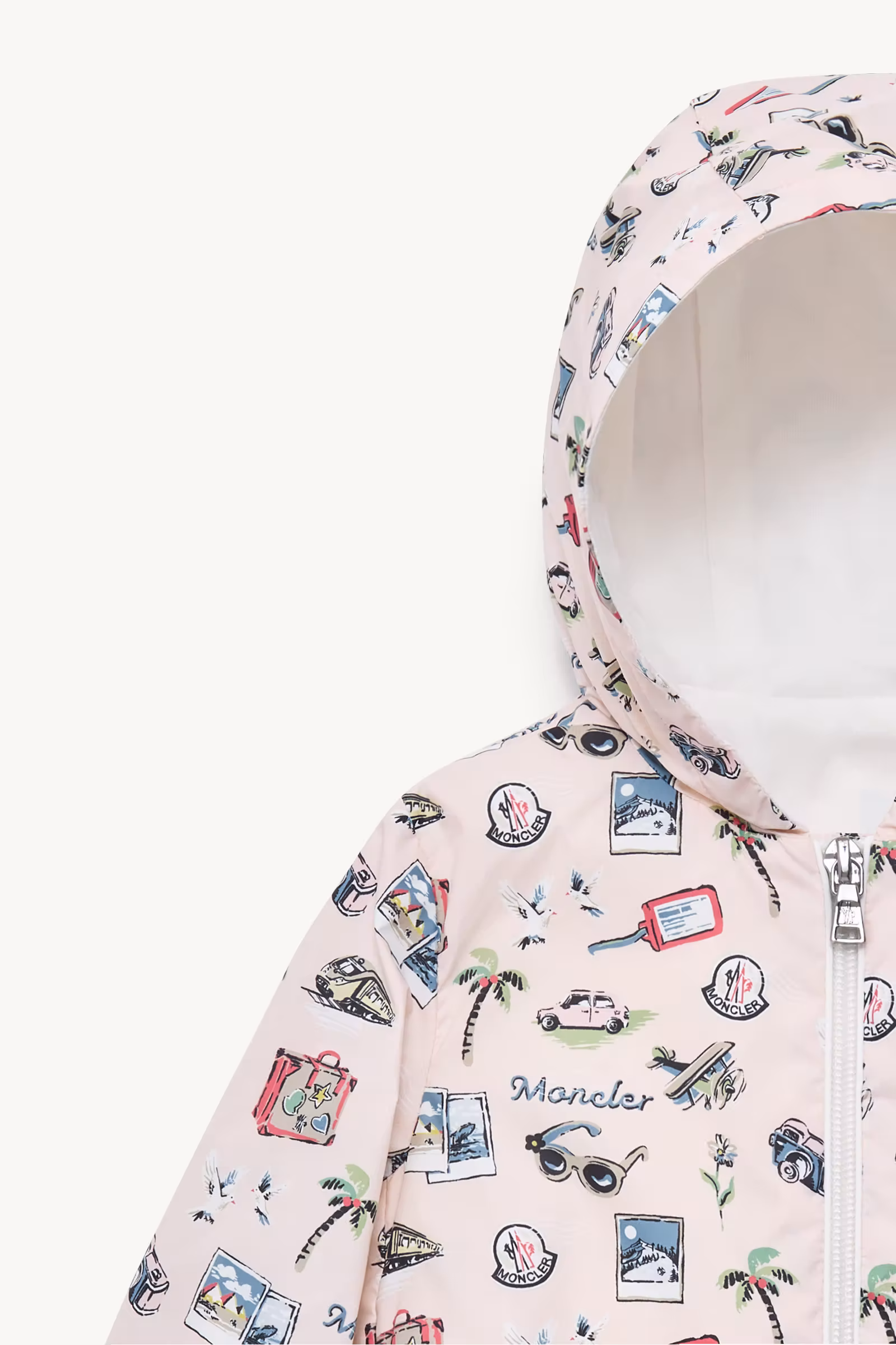 Hilda Printed Hooded Jacket