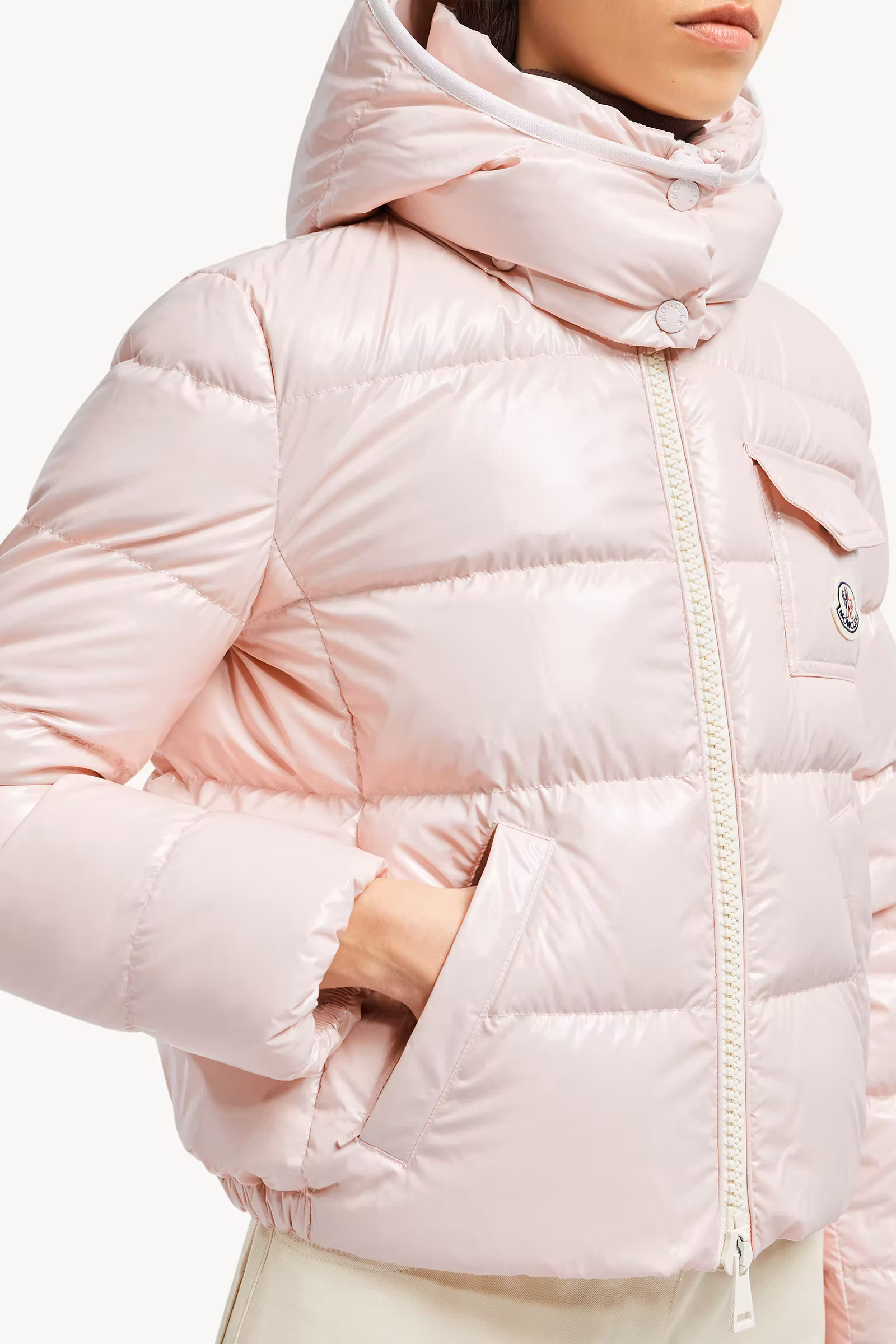 Andro Hooded Short Down Jacket