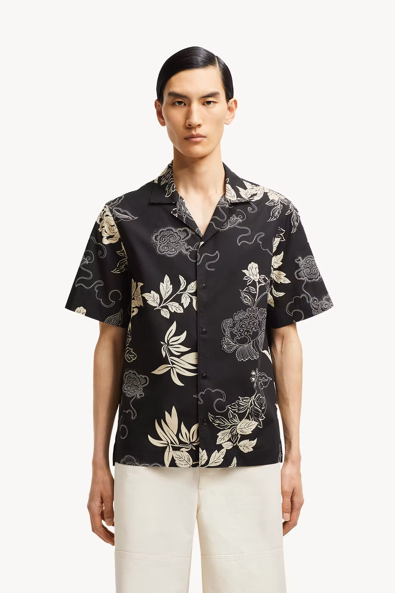 Floral Print Cotton Shirt