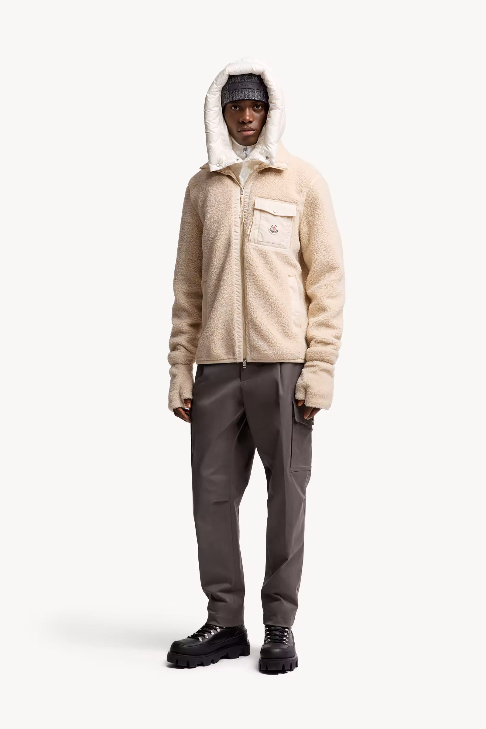 Cotton Gabardine Cargo Pants