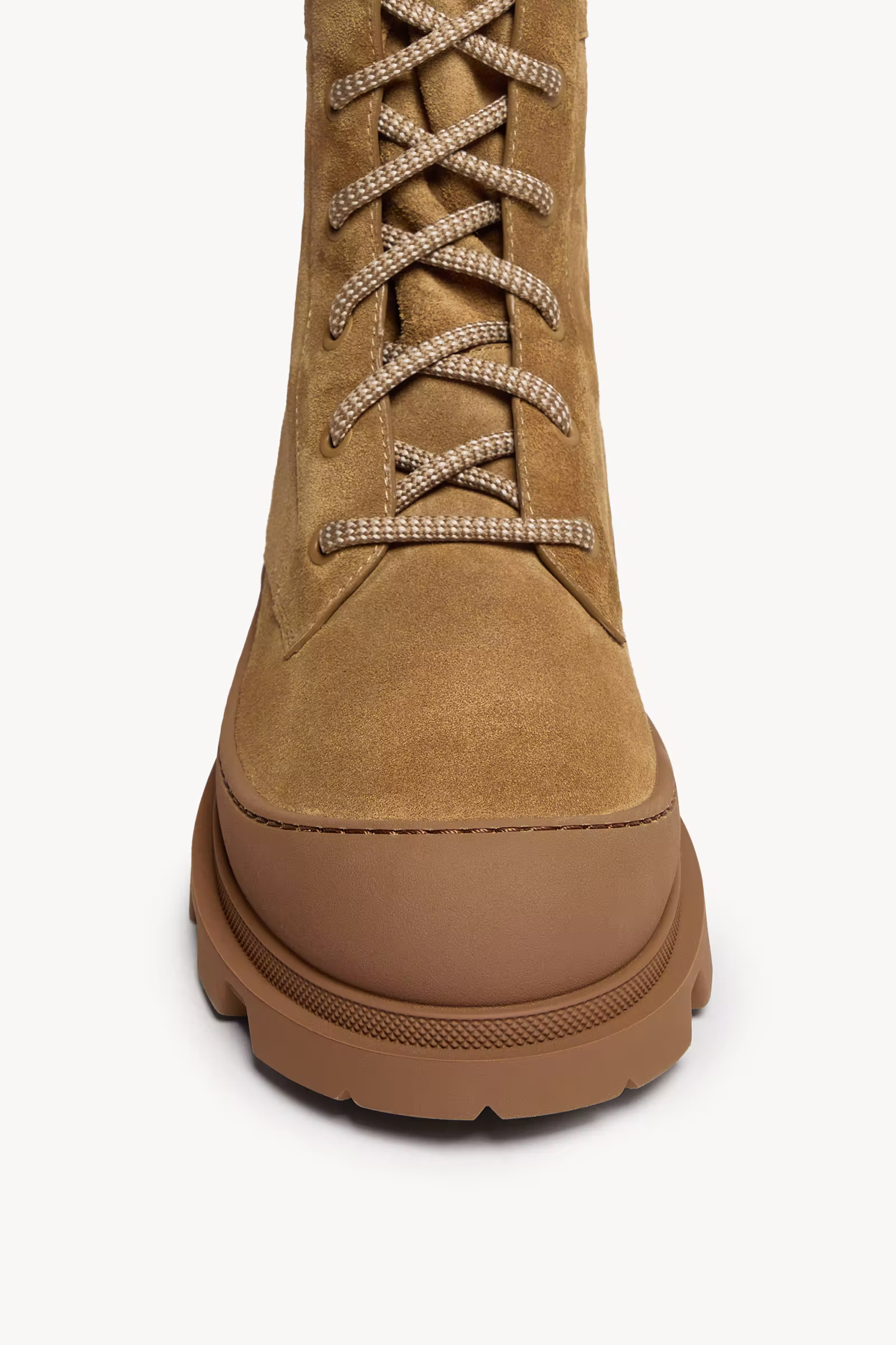 Vera High Suede Lace-Up Boots