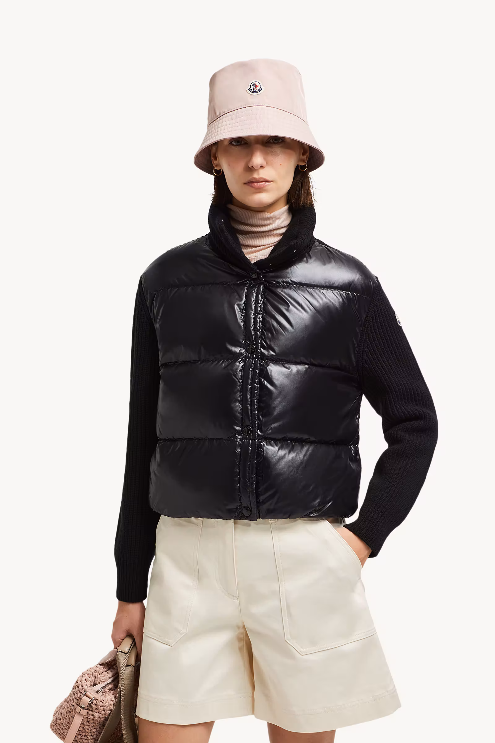 Padded Wool Cardigan