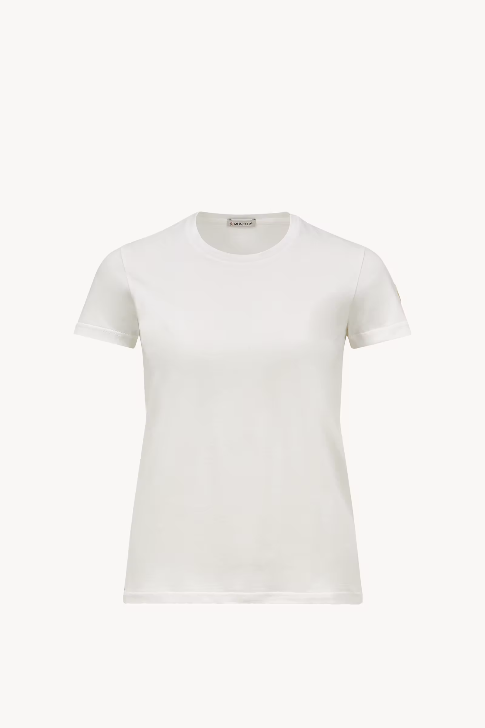 Logo Patch Cotton Jersey T-Shirt